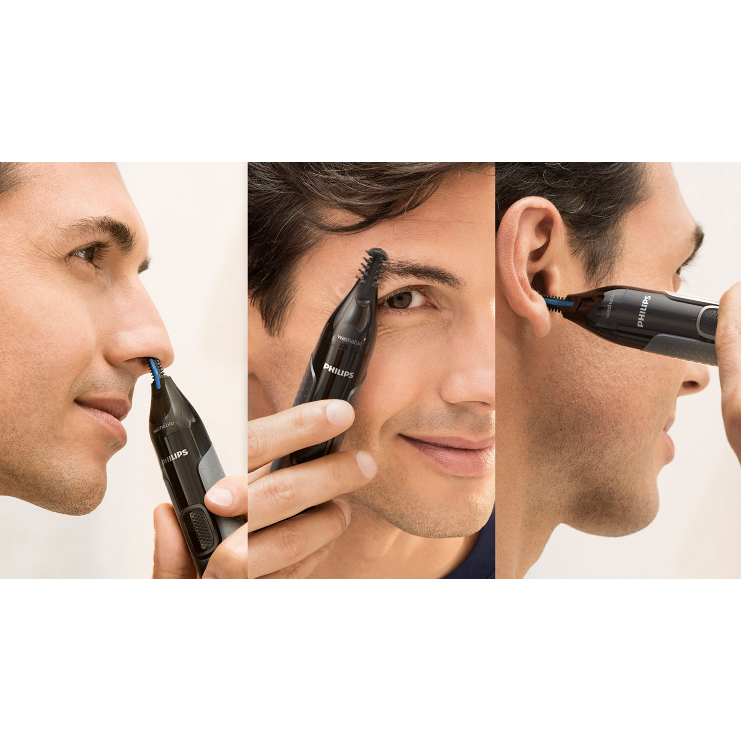 Philips Wet& Dry Nose, Ear & Eyebrow Trimmer