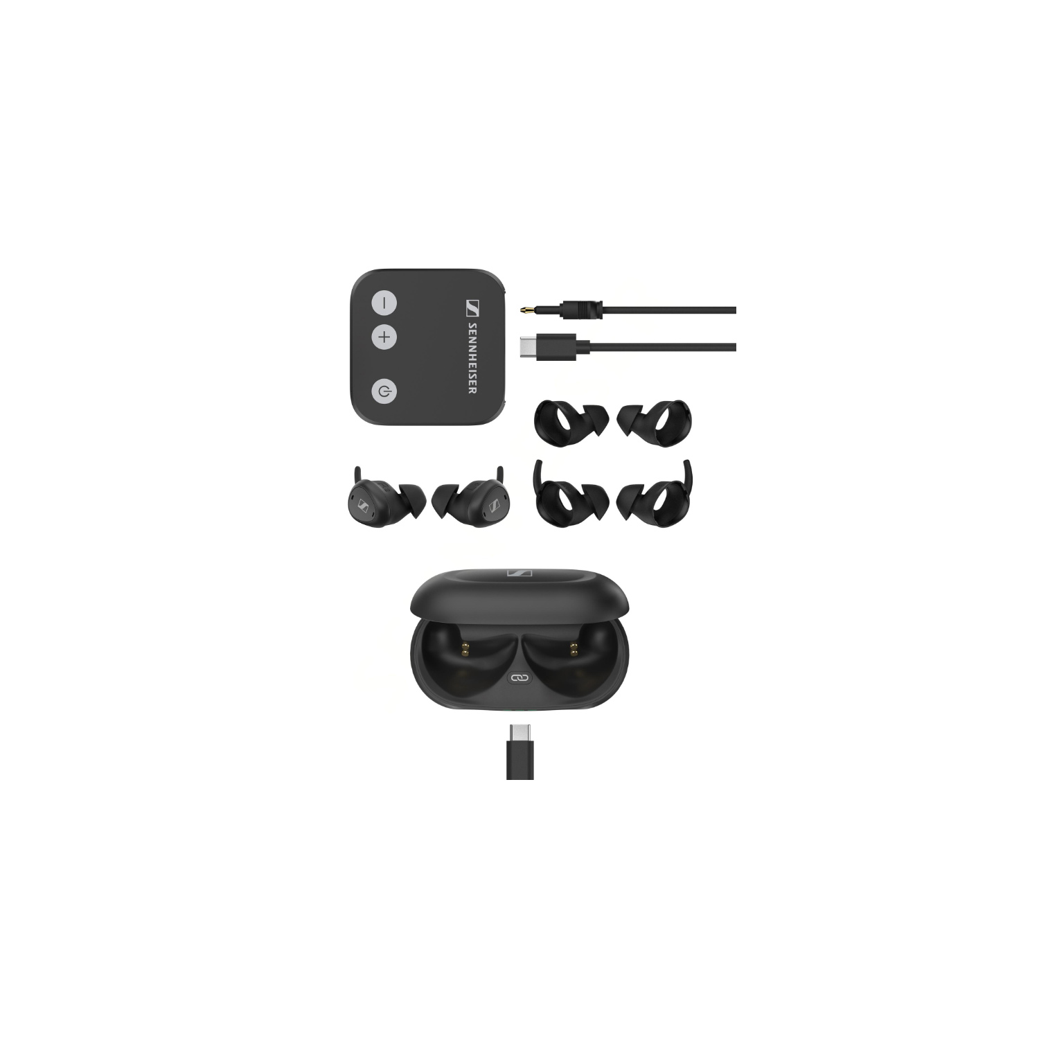 Écouteurs boutons sans fil avec émetteur 2 Clear Set TV de Sennheiser