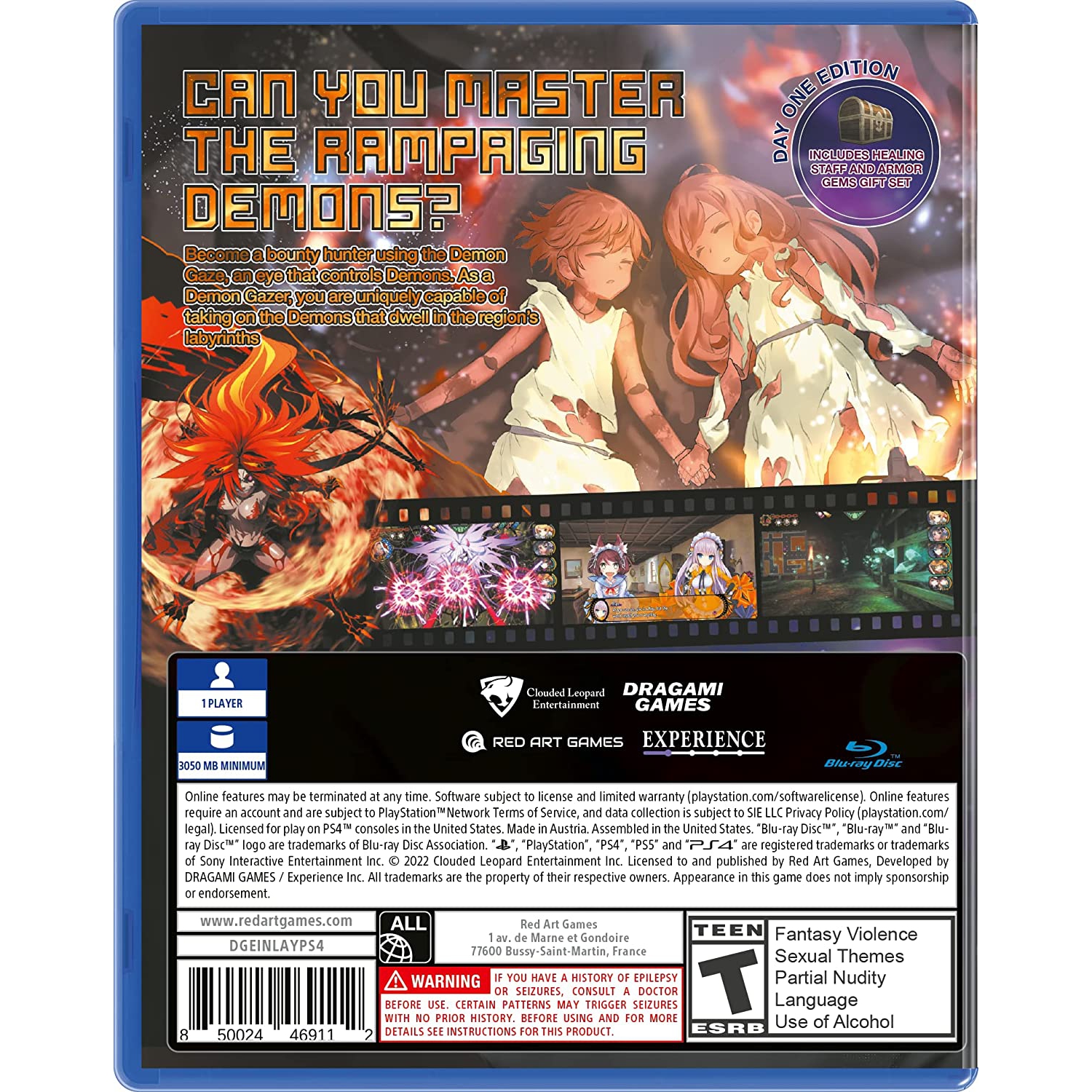 Demon Gaze EXTRA - Day One Edition [PlayStation 4]