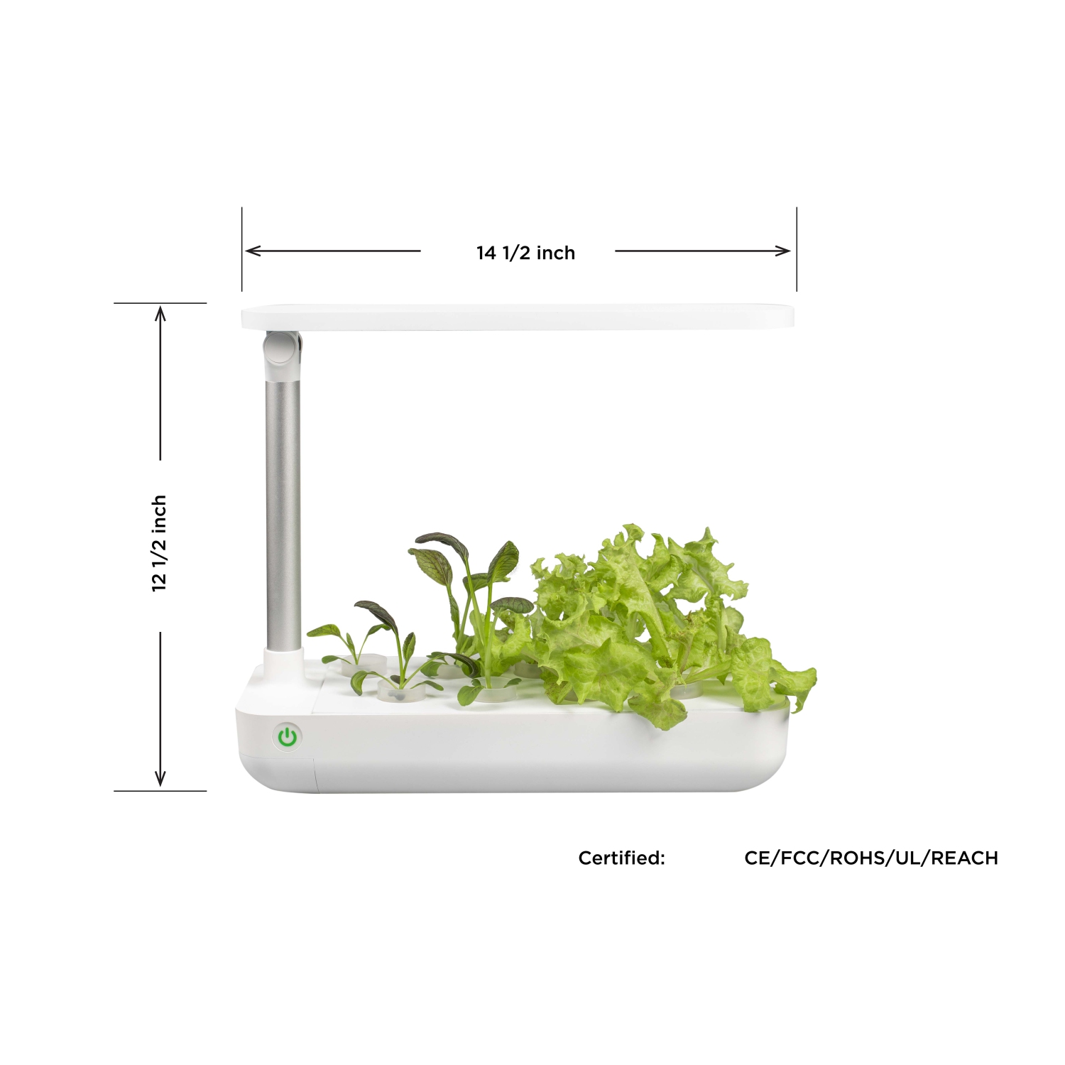 Vegehome Jardin Hydroponic Indoor Garden With 6 Pods Starter Kit