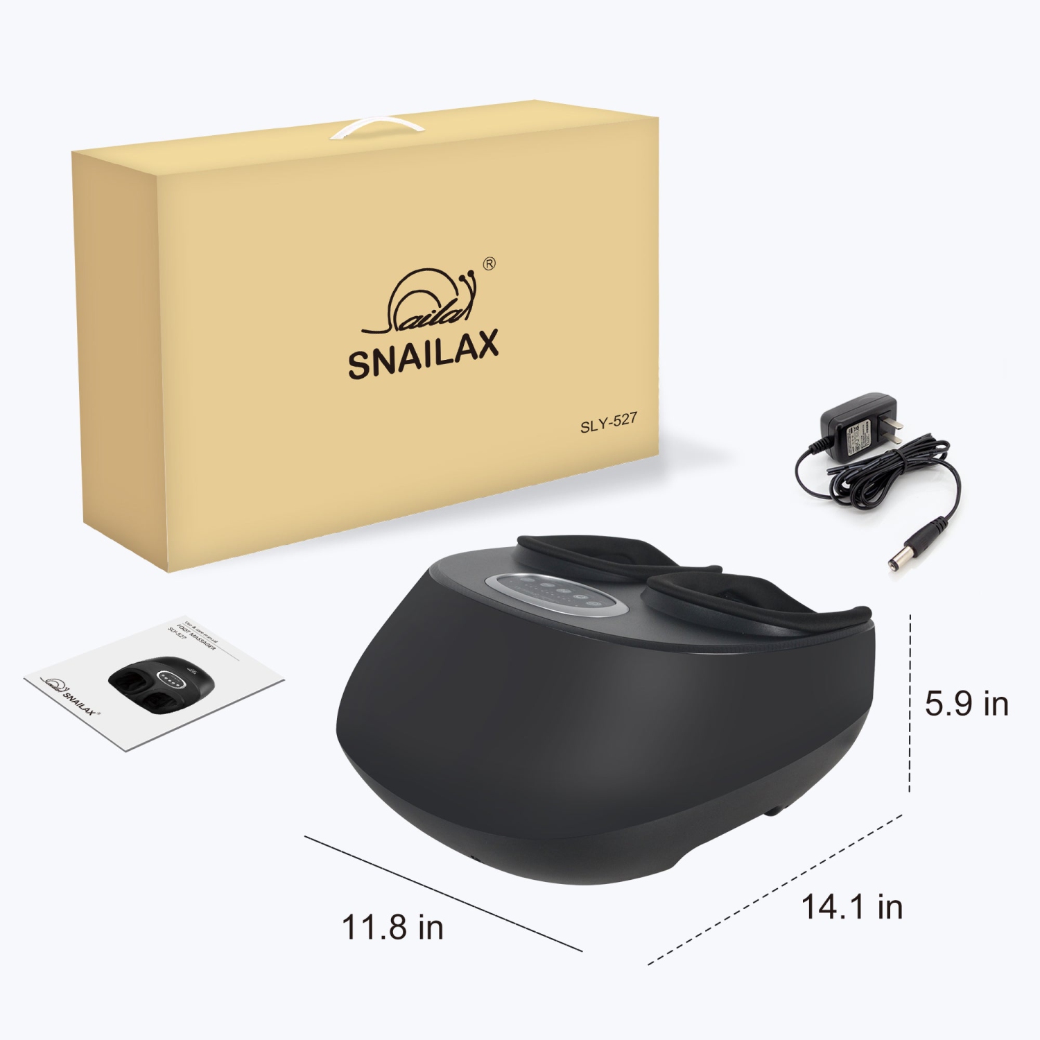 Snailax foot massager machine with heat