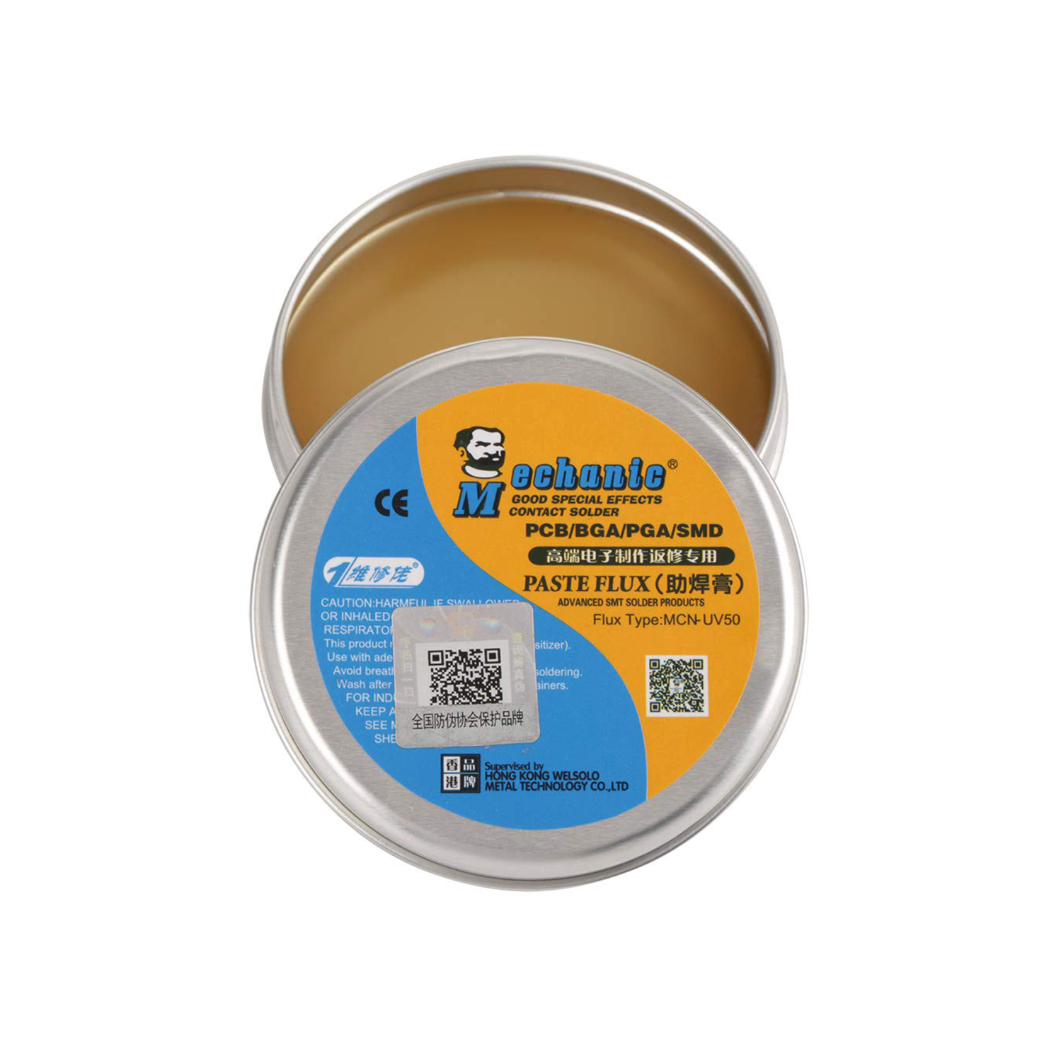 Replacement Halogen-Free Soldering Paste Flux