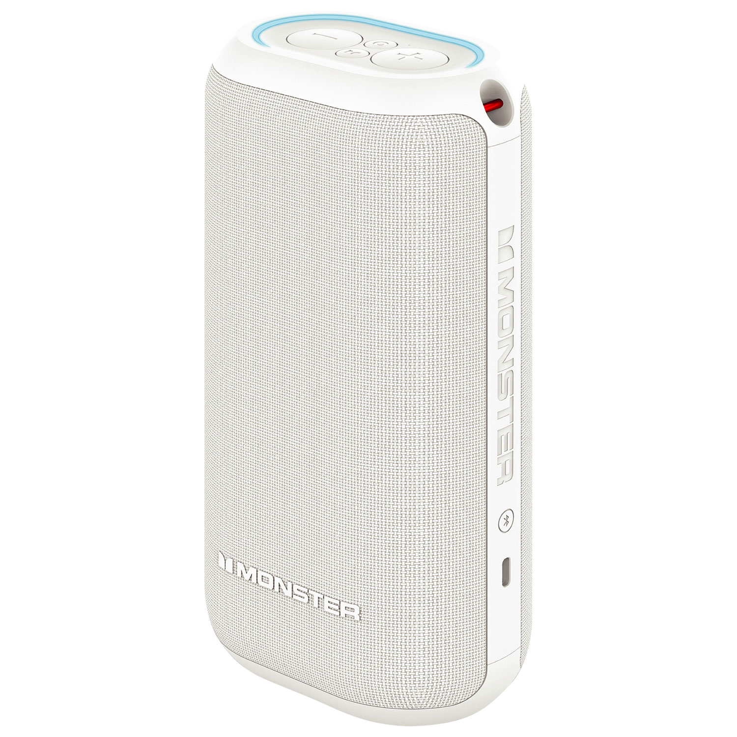 Monster DNA Max Portable Bluetooth Wireless Speaker - White