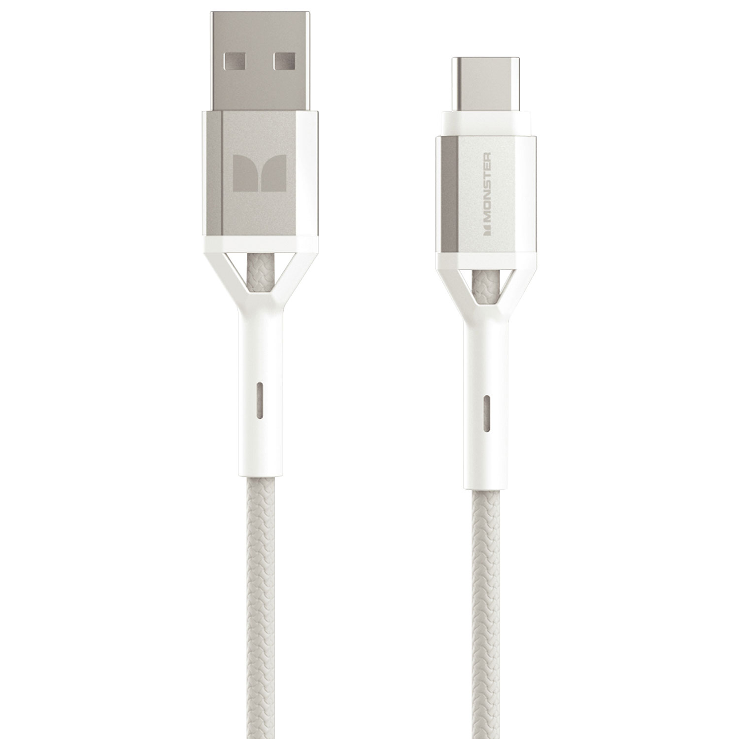 Haut-parleur sans fil portatif Bluetooth DNA Max de Monster - Blanc