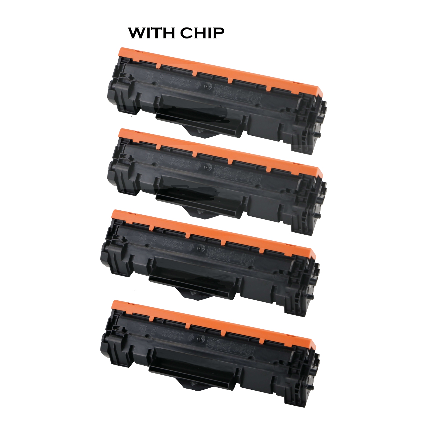 toner4U - 4 Pack Compatible 48A Toner Cartridge for HP CF248A, HP48A, Printer Laserjet Pro 16 M15 M28 M29 CF248A HP48A Pro M14-M17