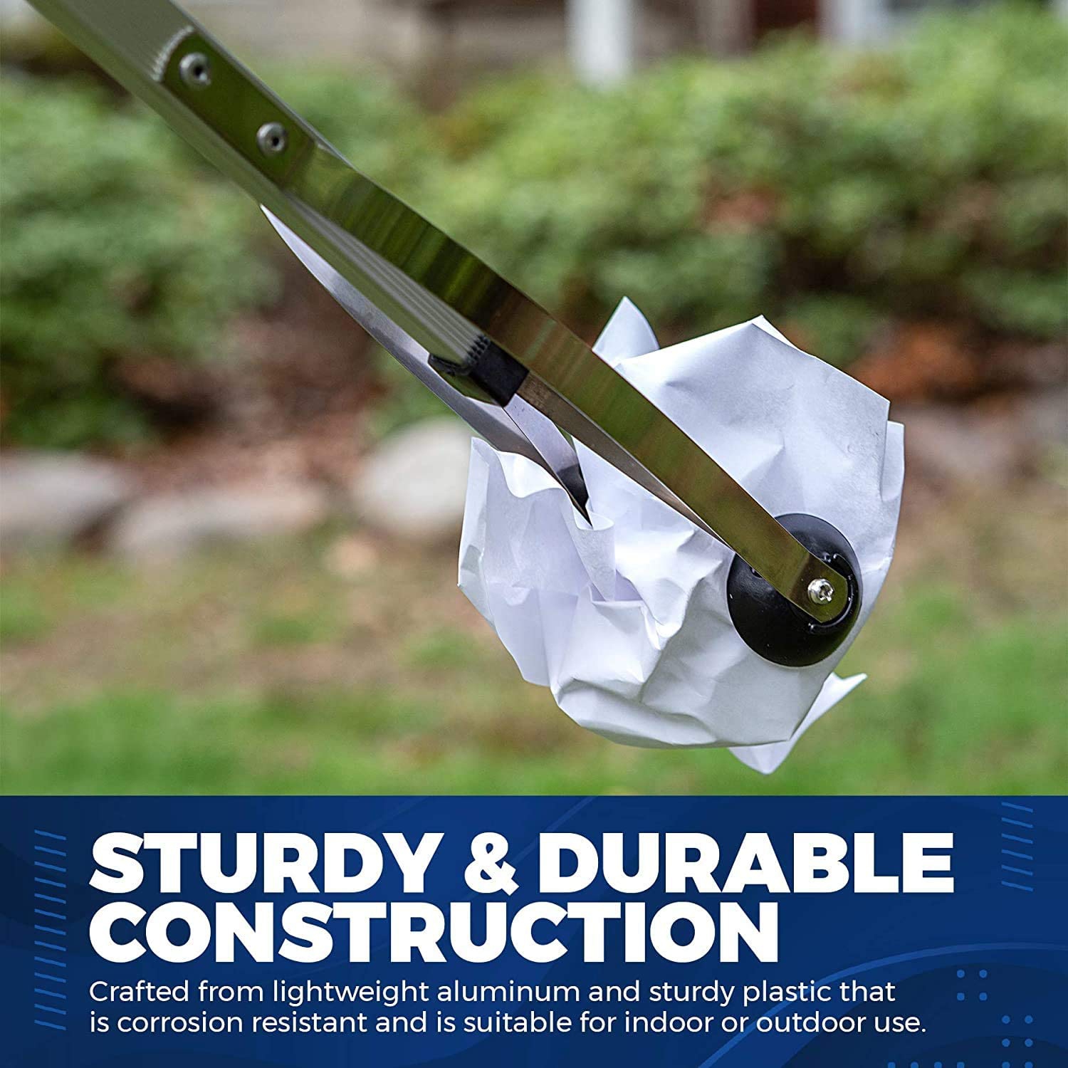 Outil Reacher Grabber – dispositif de préhension – griffe pliable légère et durable prolongeant la portée du bras jusqu’à 32 po, outil de mobilité