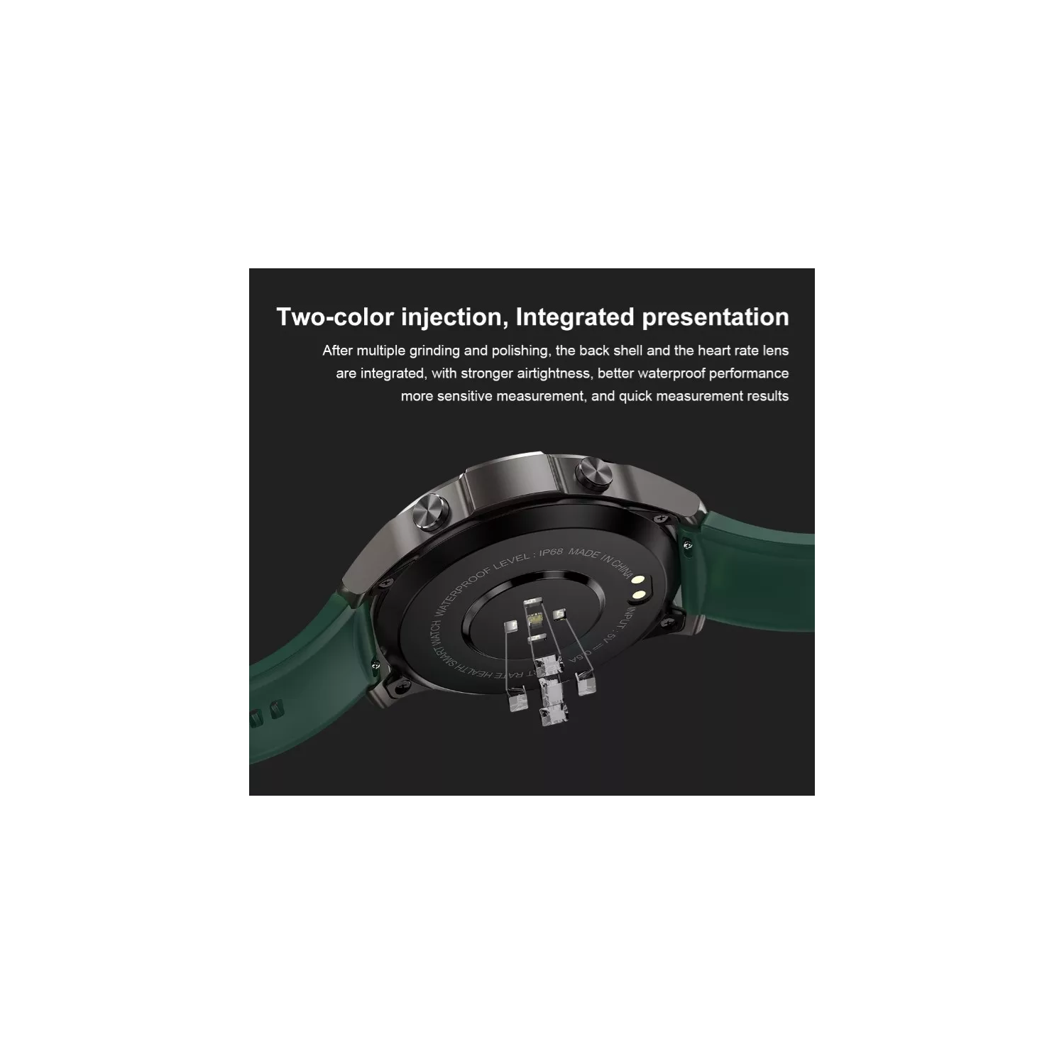 ISPEKTRUM iS50 Smart Watch 1.43" HD AMOELD Screen Bluetooth Calls & Text Waterproof Multiple Sports & Fitness Tracker Heart Rate & BP Monitor works