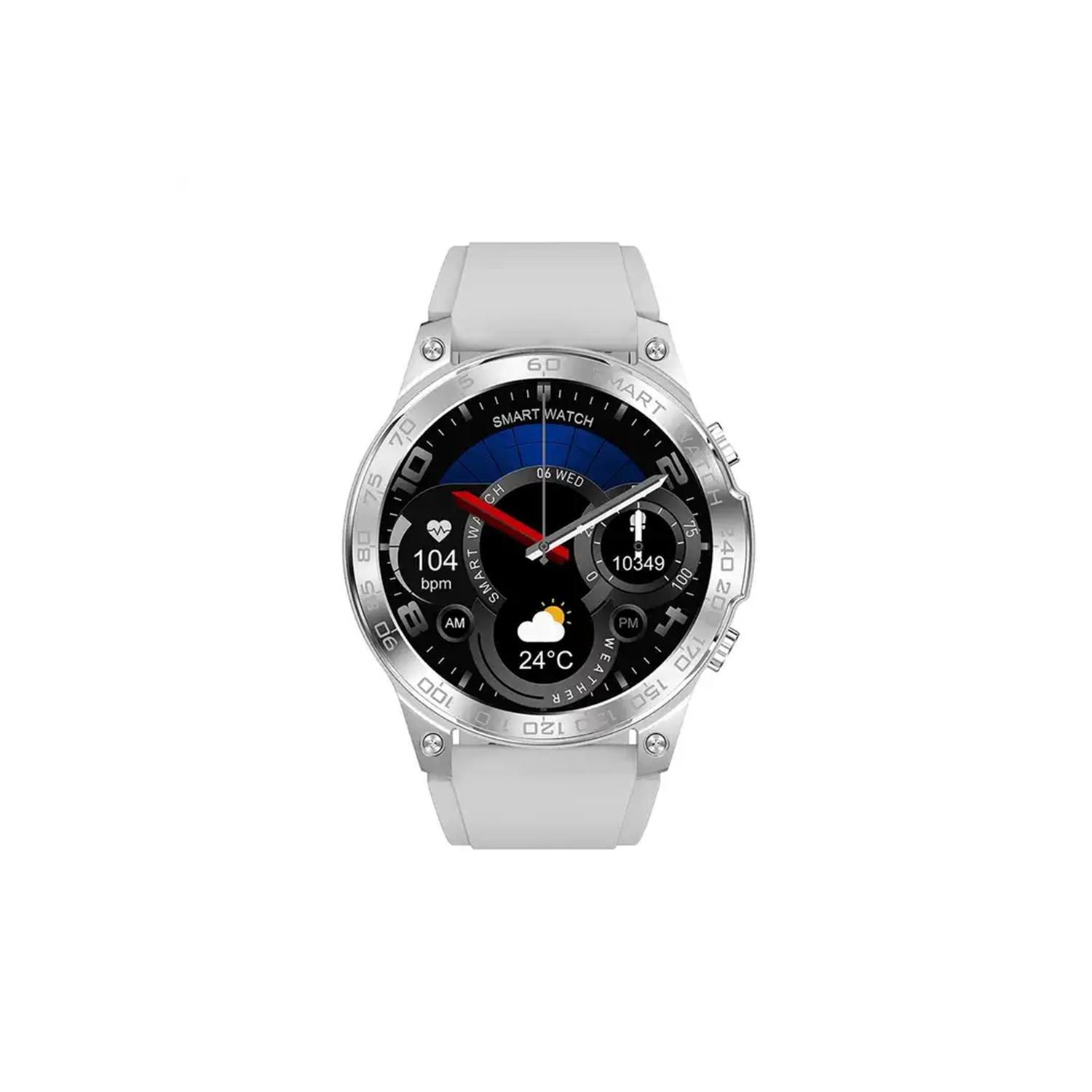 ISPEKTRUM iS50 Smart Watch 1.43" HD AMOELD Screen Bluetooth Calls & Text Waterproof Multiple Sports & Fitness Tracker Heart Rate & BP Monitor works