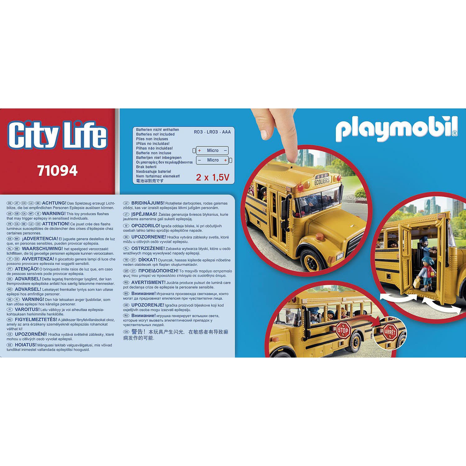 Playmobil School Bus [71094]
