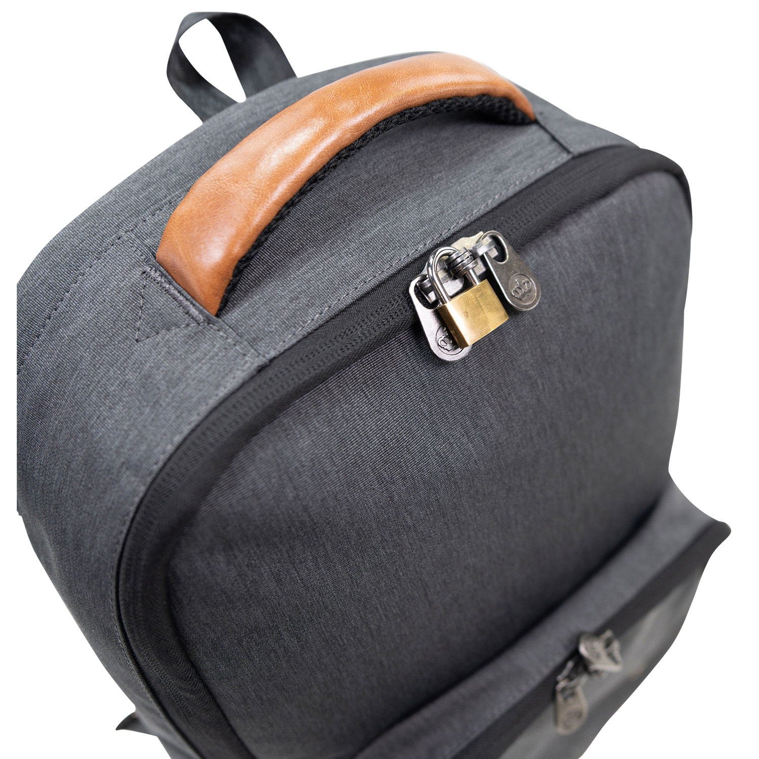 Sac à bandoulière Robson de PKG pour portable de 14 po - Gris foncé