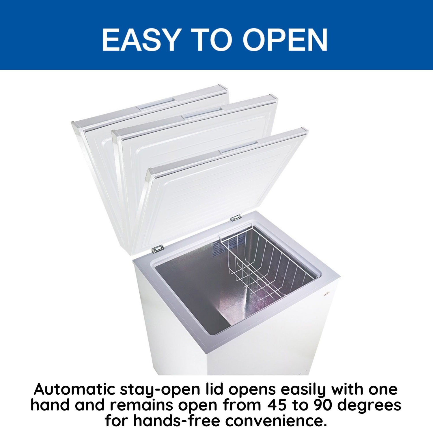 Koolatron 3.5 Cu. Ft. Upright Freezer - White