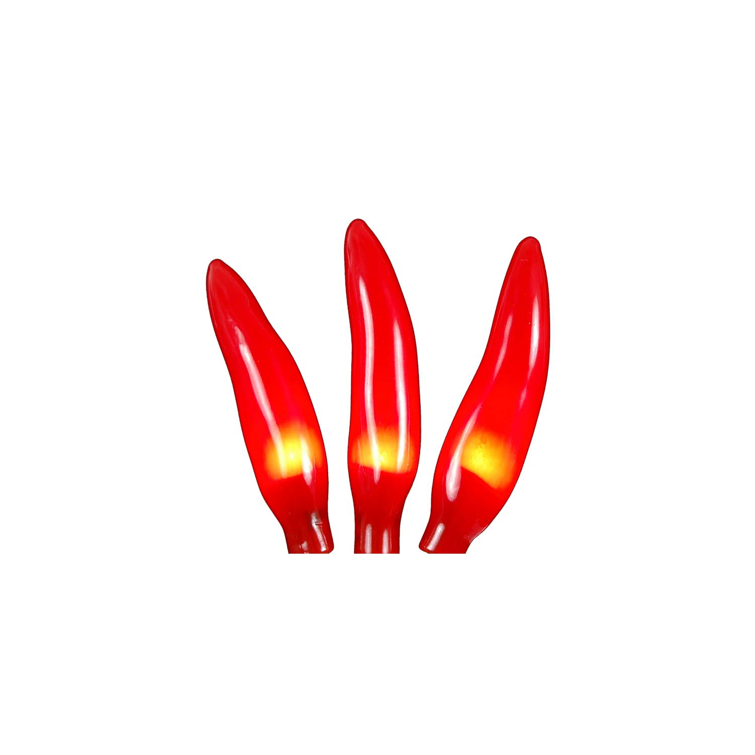 Novelty Lights 11FT Chili Pepper String Lights, 35 Lights Indoor/Outdoor Connectable Mini Light Sets