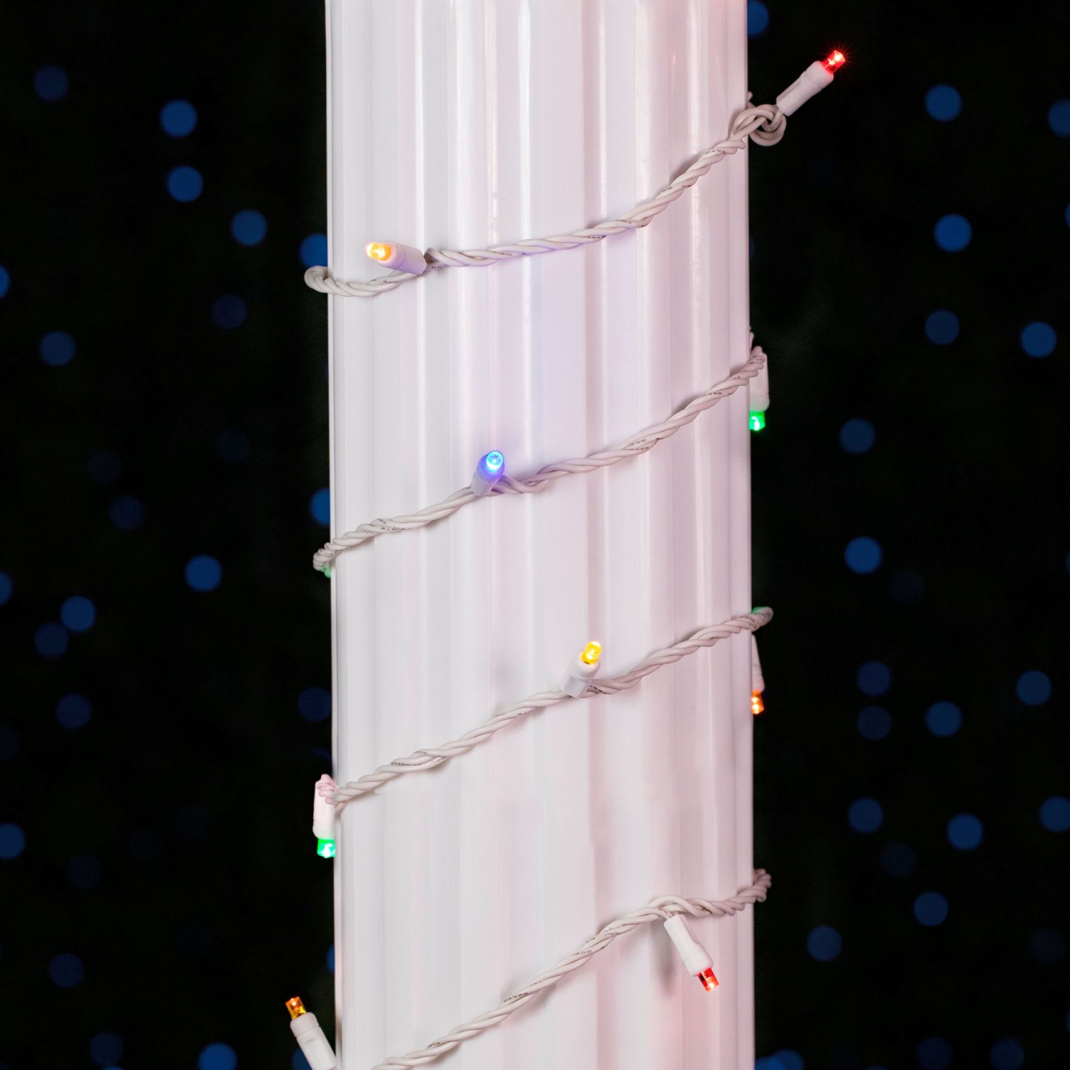 Jeu de 20 mini lumières de Noël LED de fantaisie, fil blanc de 8,5 pi, petites lumières de Noël LED non connectables pour artisanat, couronnes,