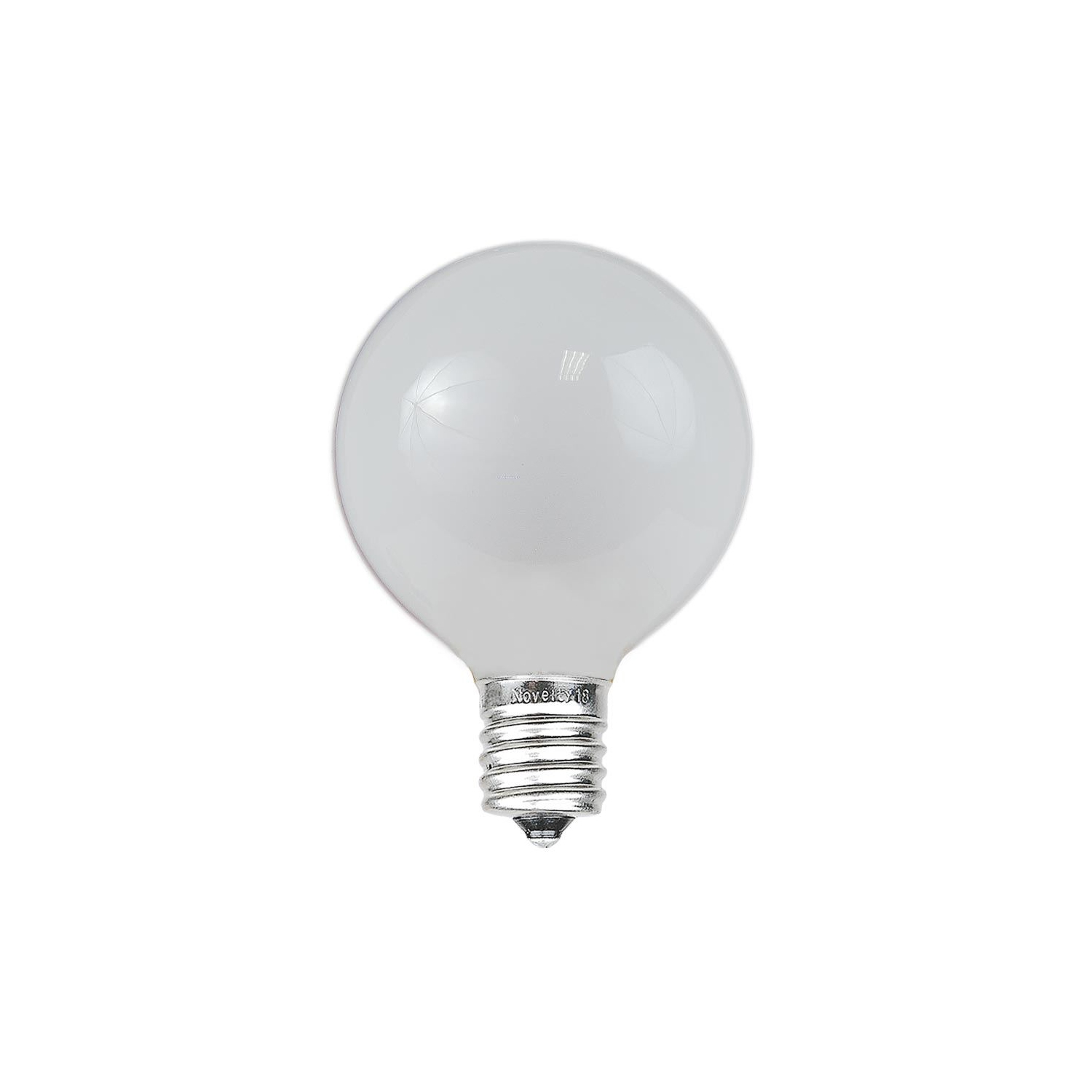 Ampoules de fantaisie, 25 ampoules de rechange pour globe extérieur, G40 5 W, culot candélabre C7/E12