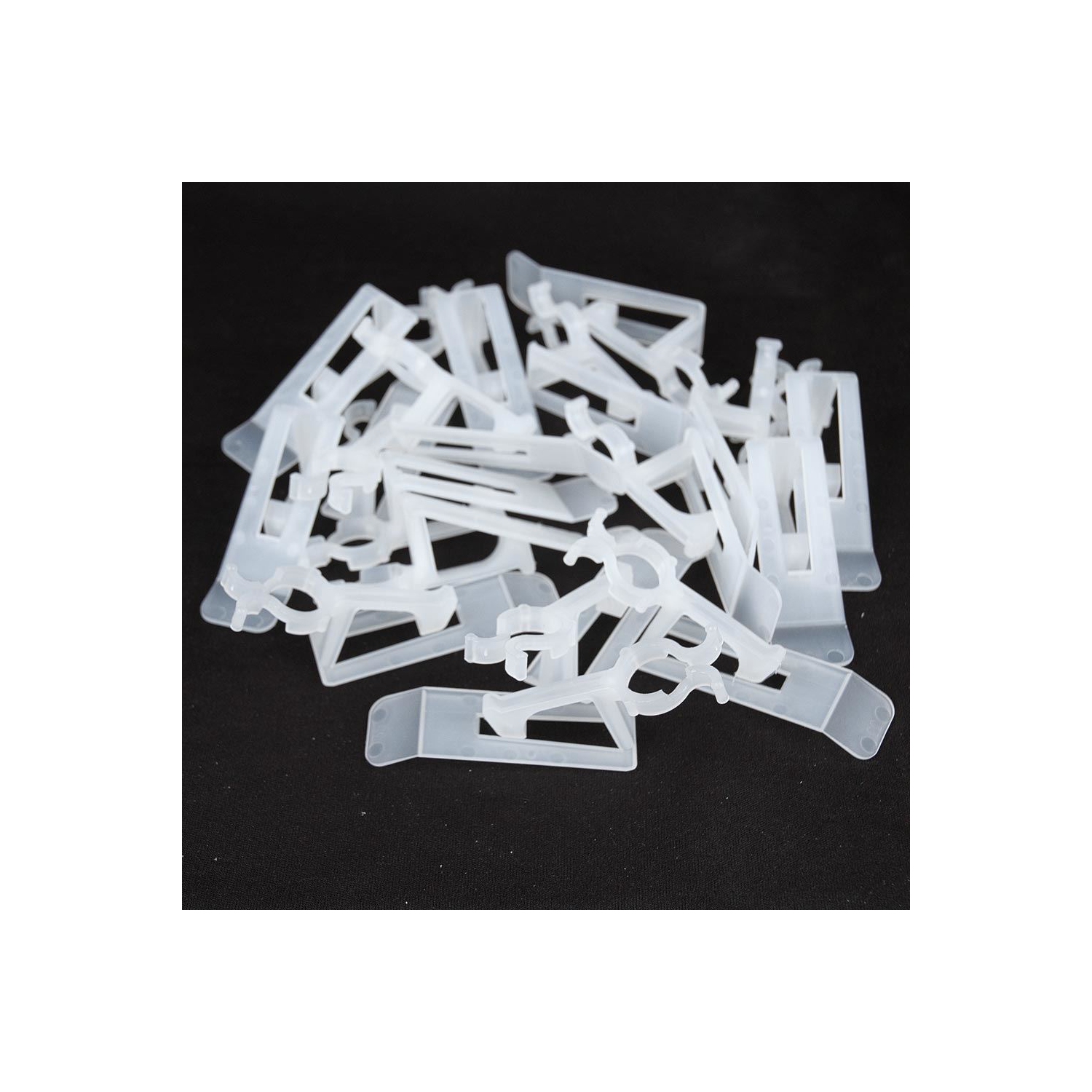 Pinces de Noël tout-en-un pour lumières de fantaisie, pinces C7 et C9 pour montage sur bardeaux et gouttières, paq. 25