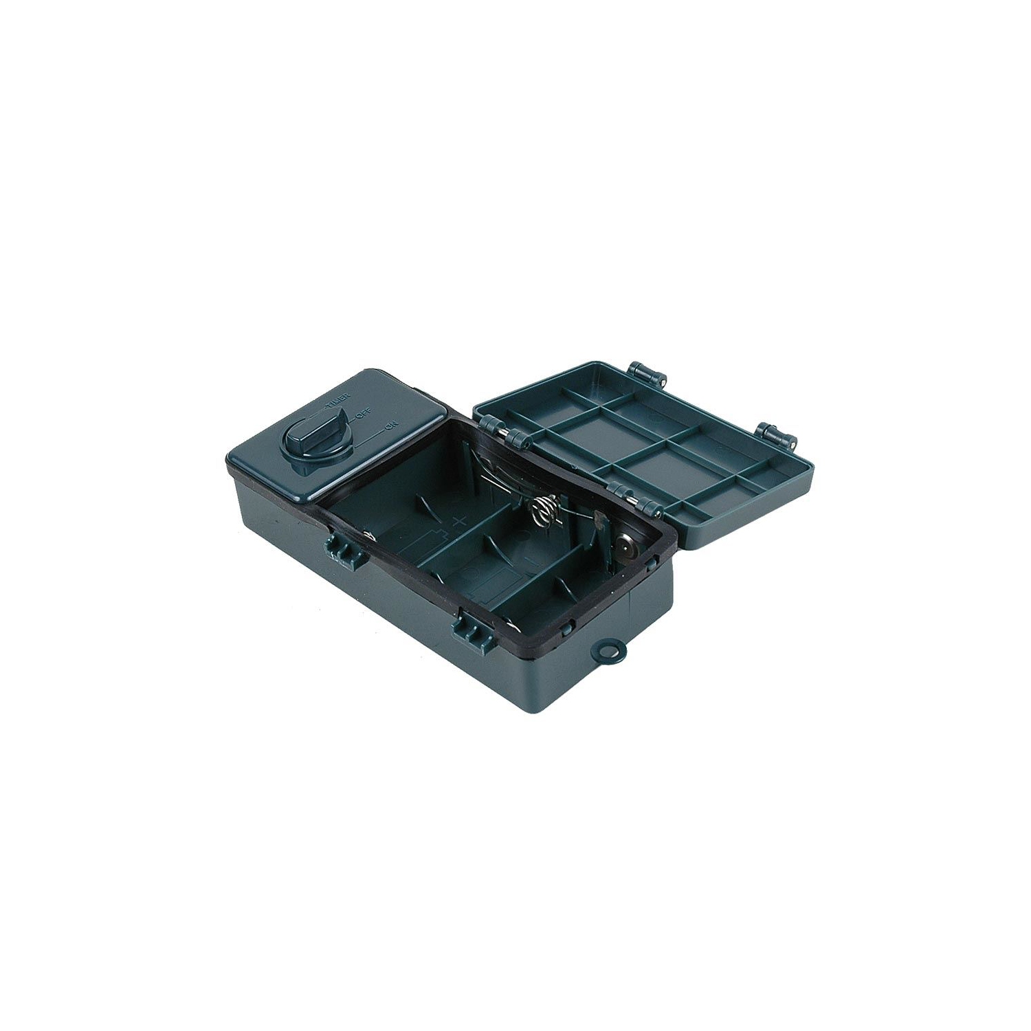 Novelty Lights Battery Operated LED Mini Lights 18 Feet, 50 Count Fairy Lights on Green Wire, On/Off & Timer Modes, Indoor/Outdoor Use, 3x D-Cell