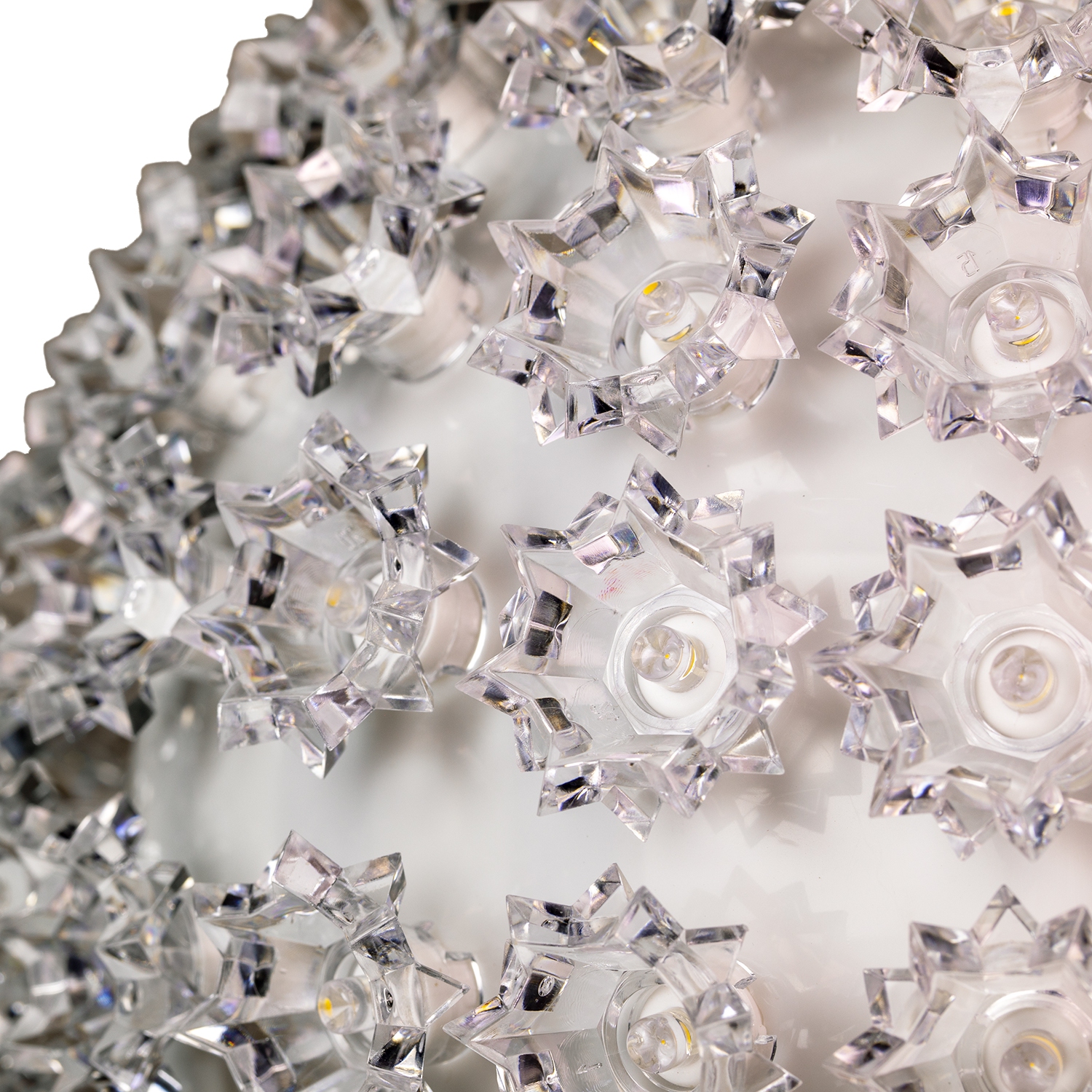 Lumières de fantaisie&nbsp;: sphère étoile LED, lampe à boule décorative, cordon de suspension 5&nbsp;pi avec crochet en S, cordon d'alimentation