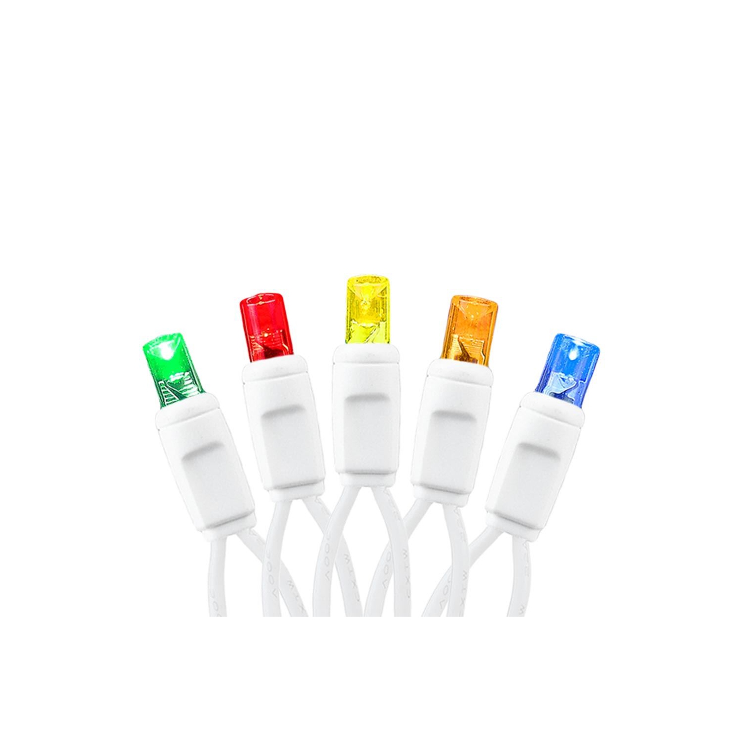 Novelty Lights 4x6 Net Lights, 100 LEDs with 4 Inch Spacing, 5mm Wide Angle Bulbs, Connectable End To End, Outdoor Weather Resistant Tree and Bush