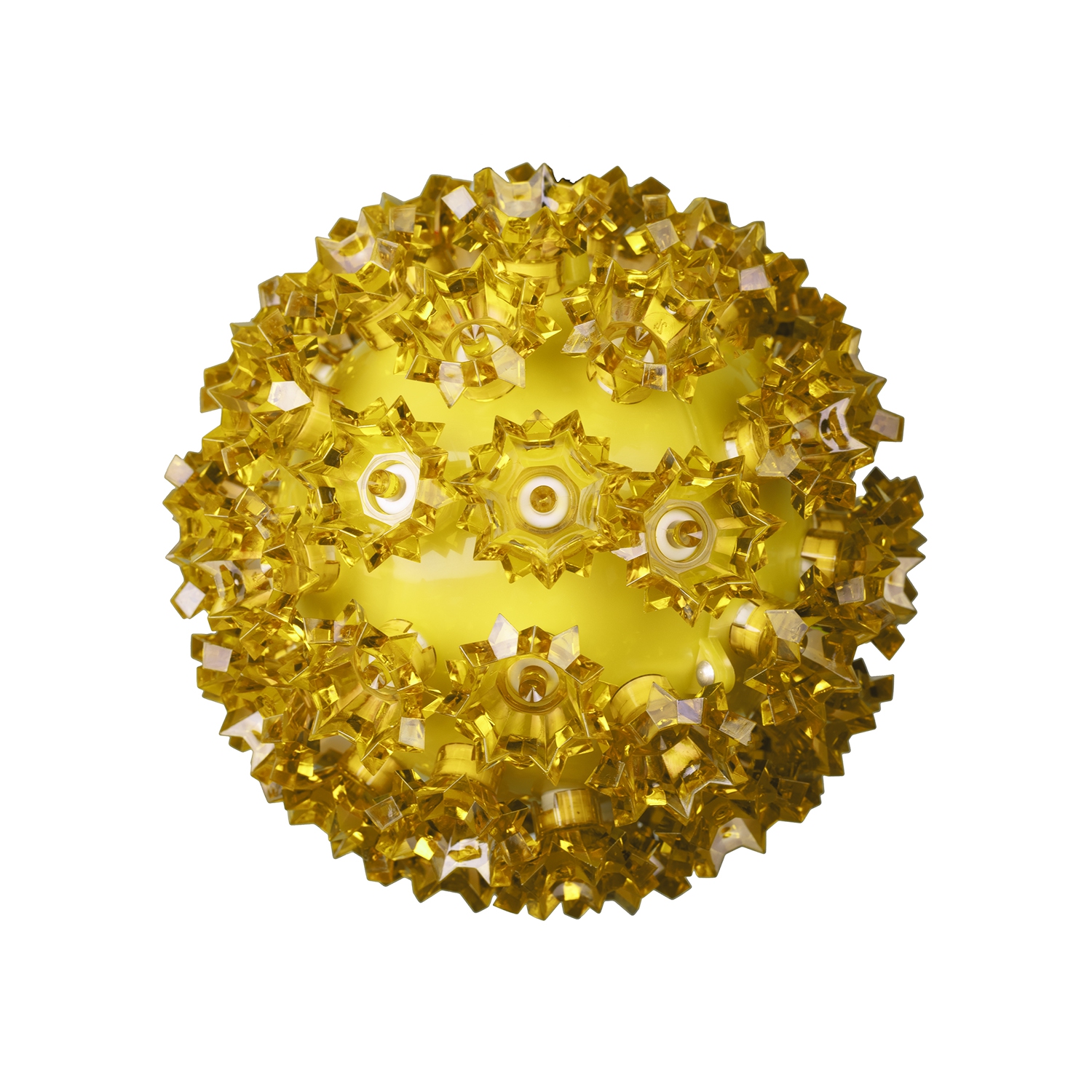 Novelty Lights LED Starlight Sphere, Ornament Ball Light, 5ft Hanging Cord with S Hook, 12ft Power Cord with Stackable Plug, Commercial Grade