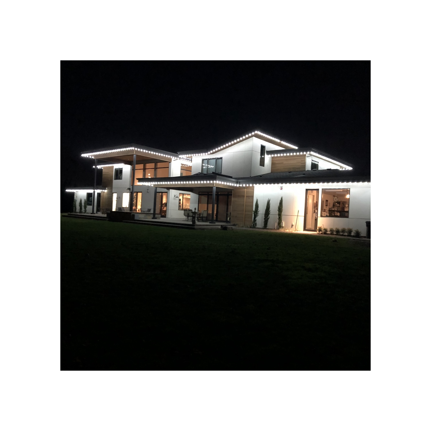 Novelty Lights 25 Pack G30 Glass LED Globe Bulbs, String Light Replacement Bulbs, E12 Candelabra Base, Energy Efficient Outdoor Patio Lighting