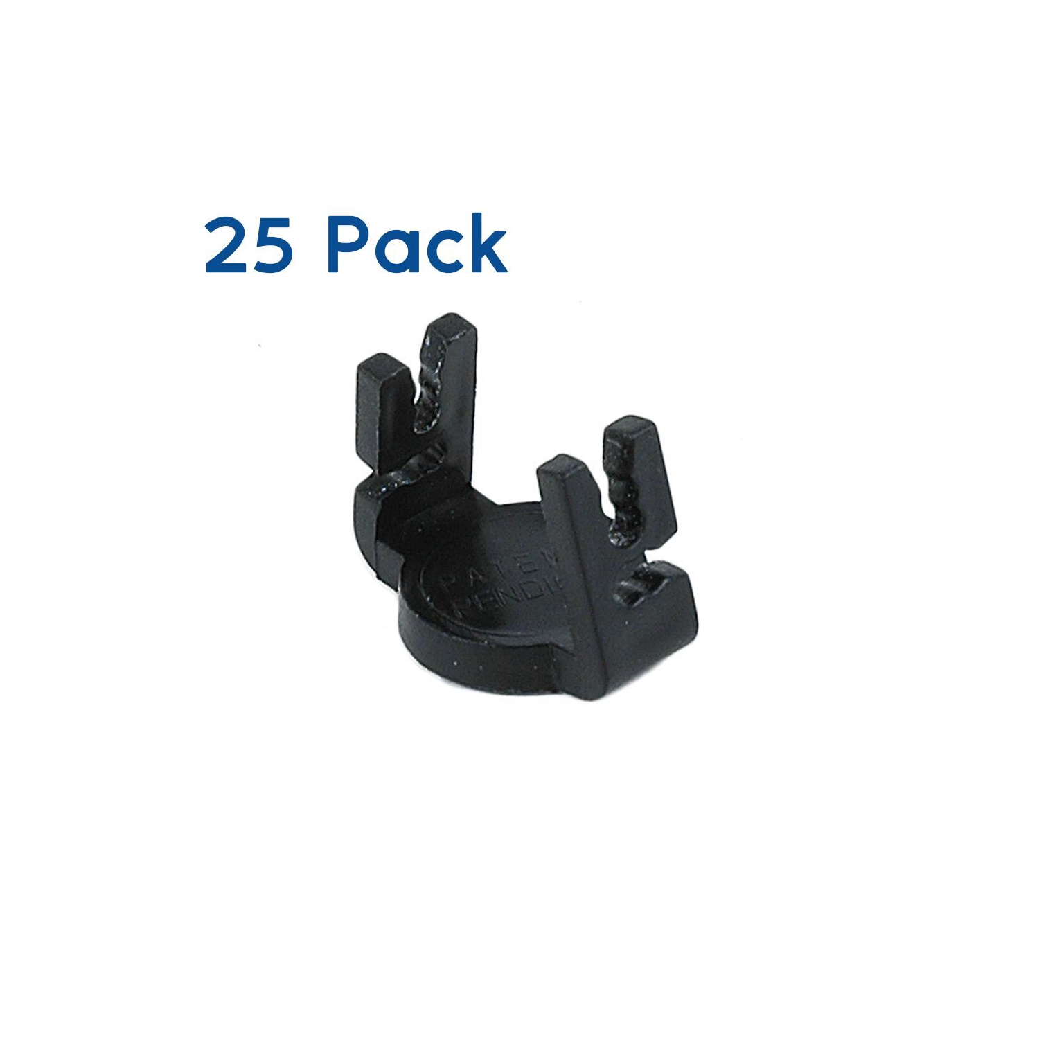 Novelty Lights Magentic Christmas Light Clip, Holds C9/C7, Icicle Lights, Mini Lights, 25 Pack