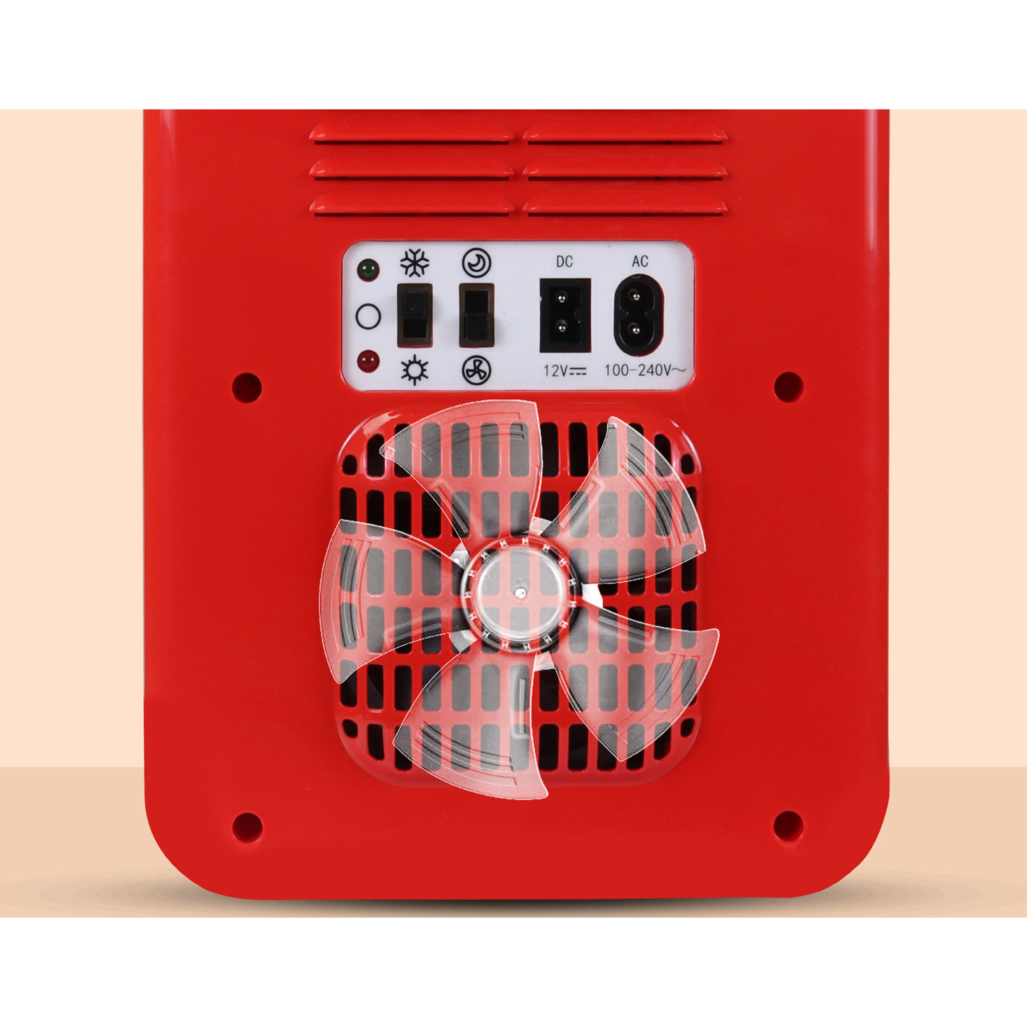 Miniréfrigérateur de bar portatif de 0,14 pi³ Coca-Cola