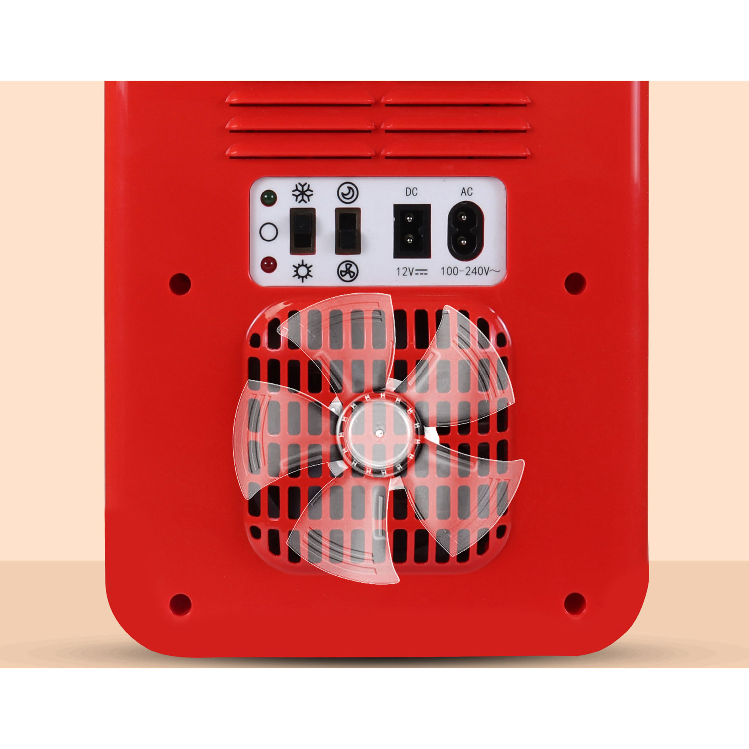 Miniréfrigérateur de bar portatif de 0,14 pi³ Coca-Cola