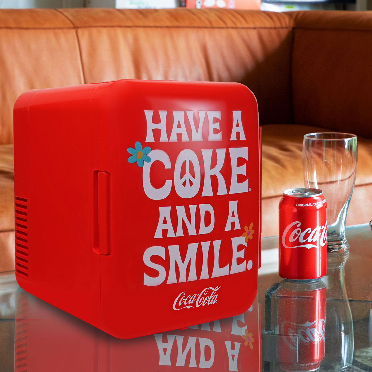 Coca-Cola 0.14 Cu. Ft. Portable Mini Fridge