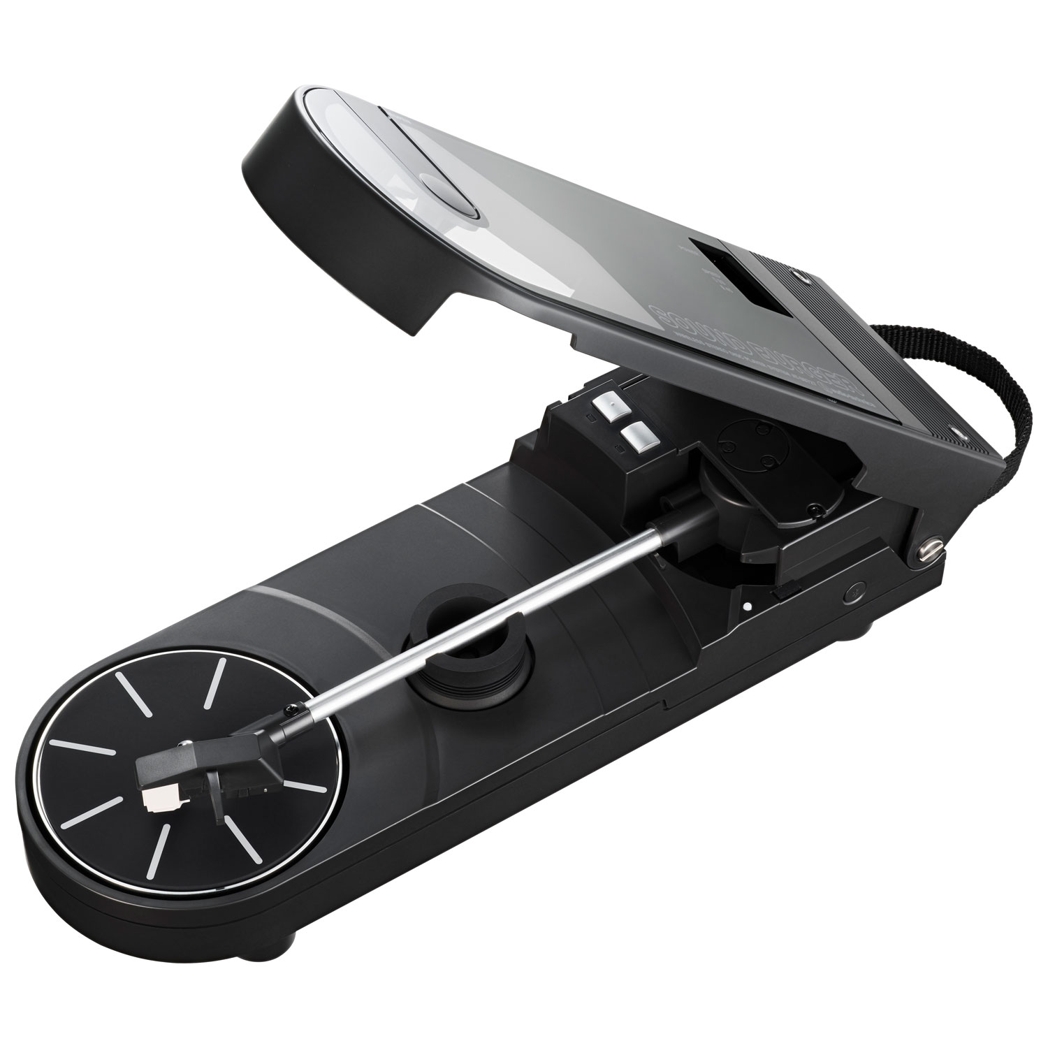 Audio-Technica AT-SB727 Sound Burger Portable Bluetooth Turntable- Black