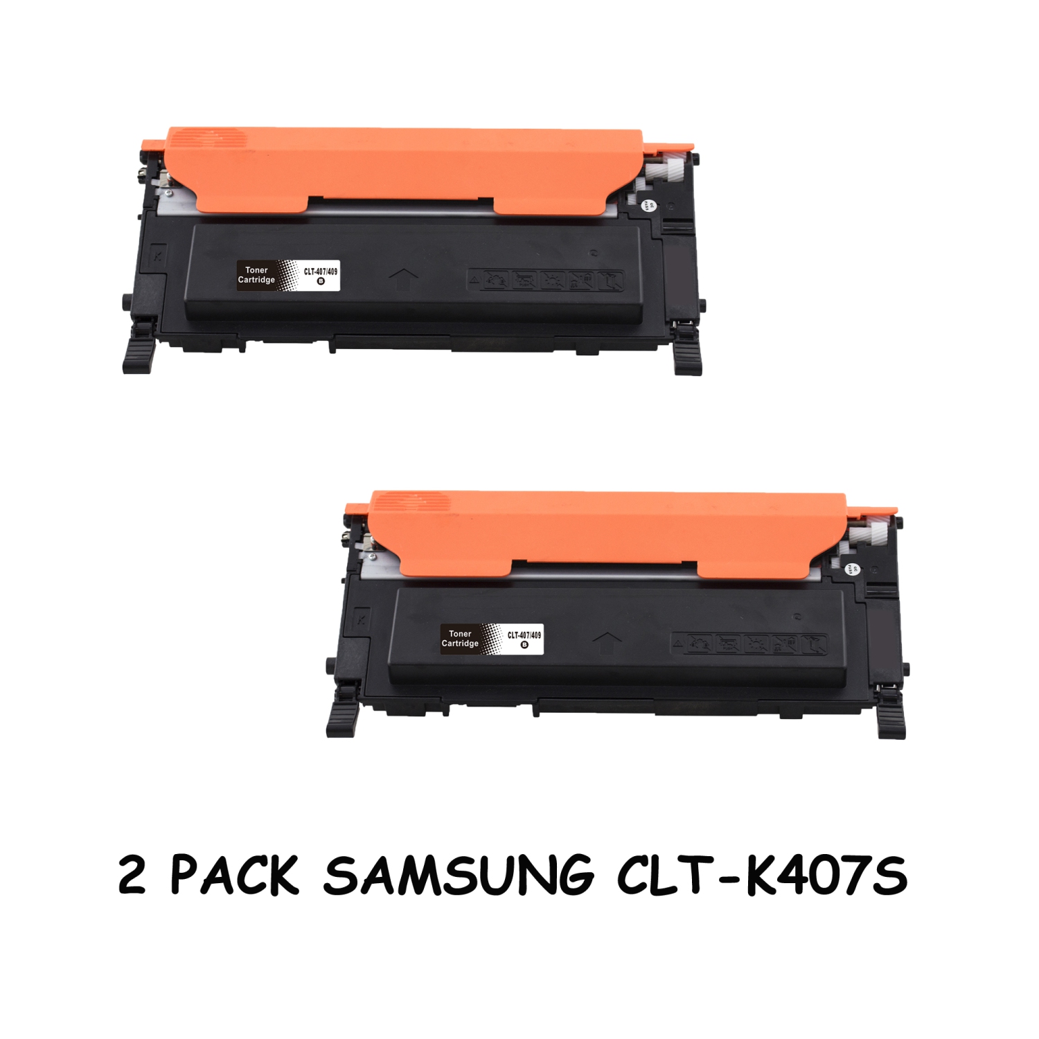 Bestoner™ Samsung 407/CLT-407/CLT-K407S Black Toner Cartridge for Printer CLP-326/CLP-325/CLX-3180/CLX-3185/CLX-3186