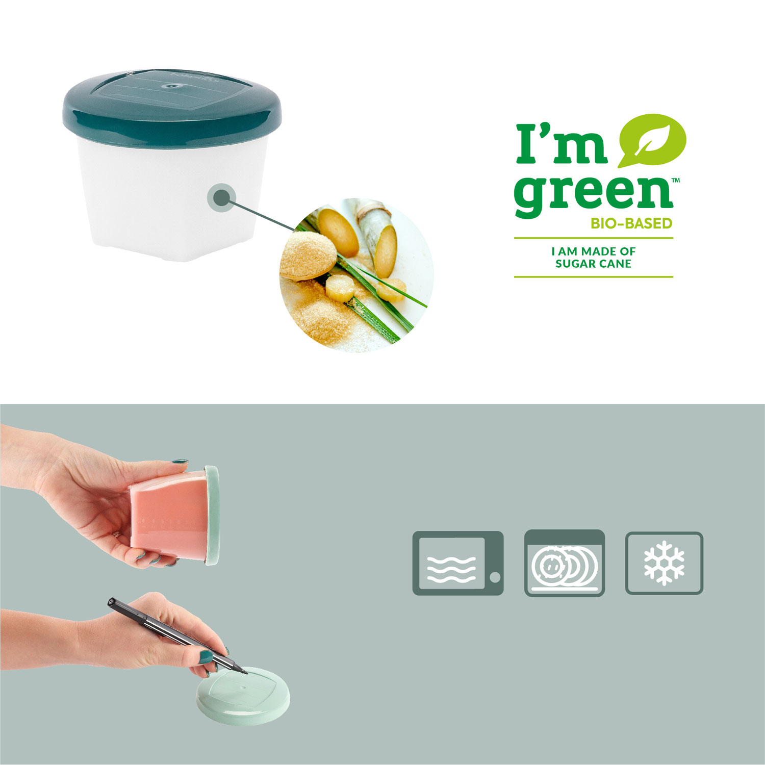 Babymoov 8.45 oz. Babybowls Biosourced Storage Bowl - 6-Pack