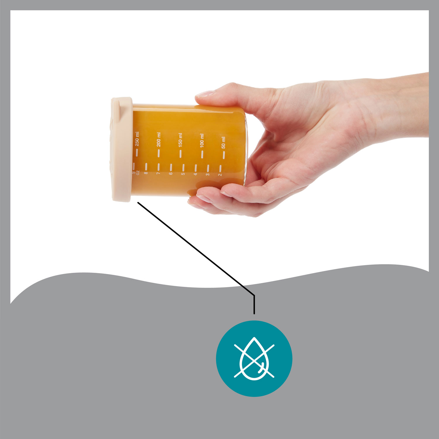 Babymoov Isy Glass Storage Bowl - 6-Pack