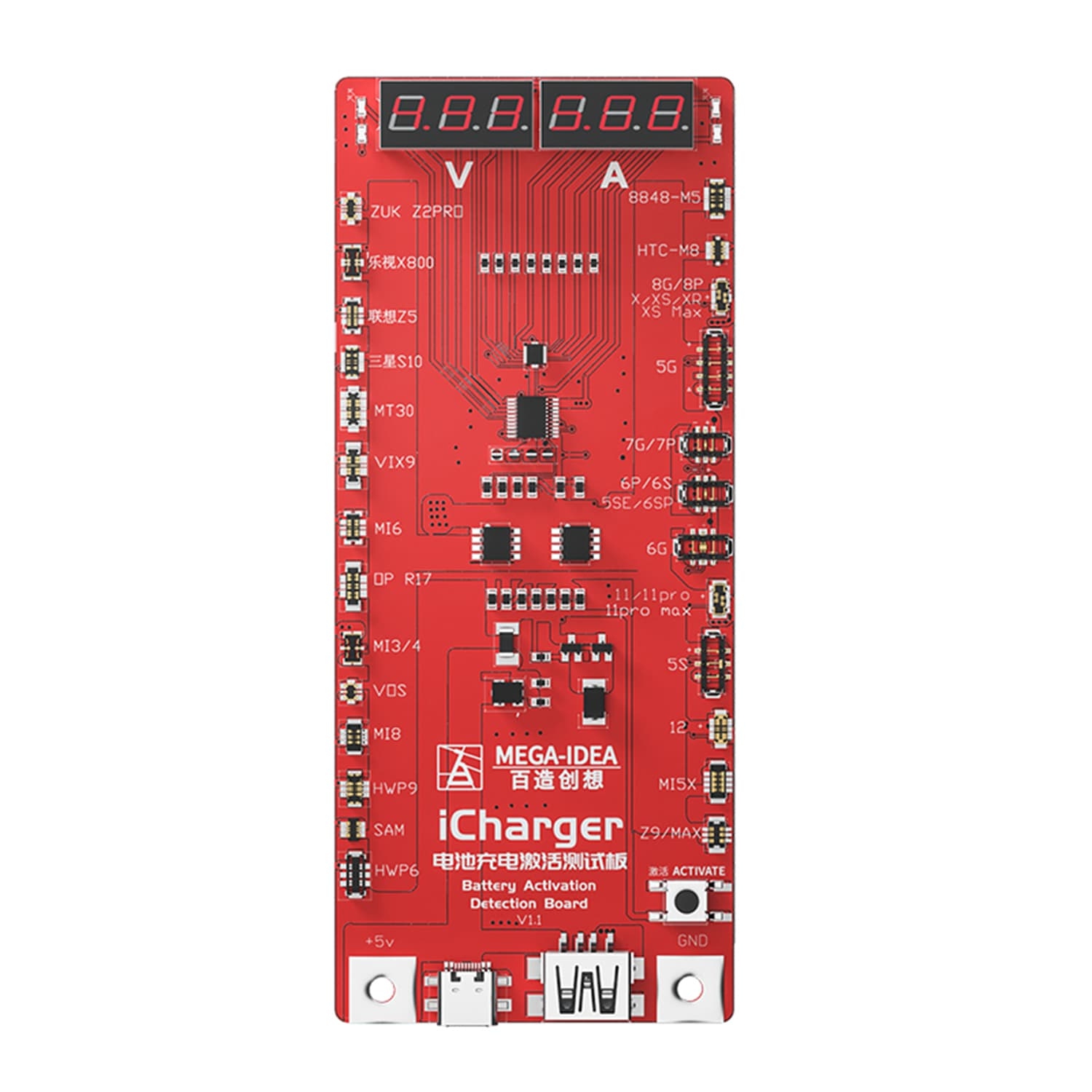 Replacement iCharger Battery Activation / Testing Board Version 3.0