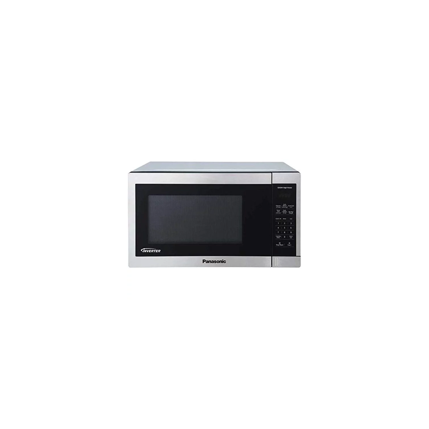 Panasonic NN-SC668S 1.3CuFt Stainless Steel Countertop Microwave Oven (Refurbished) Good