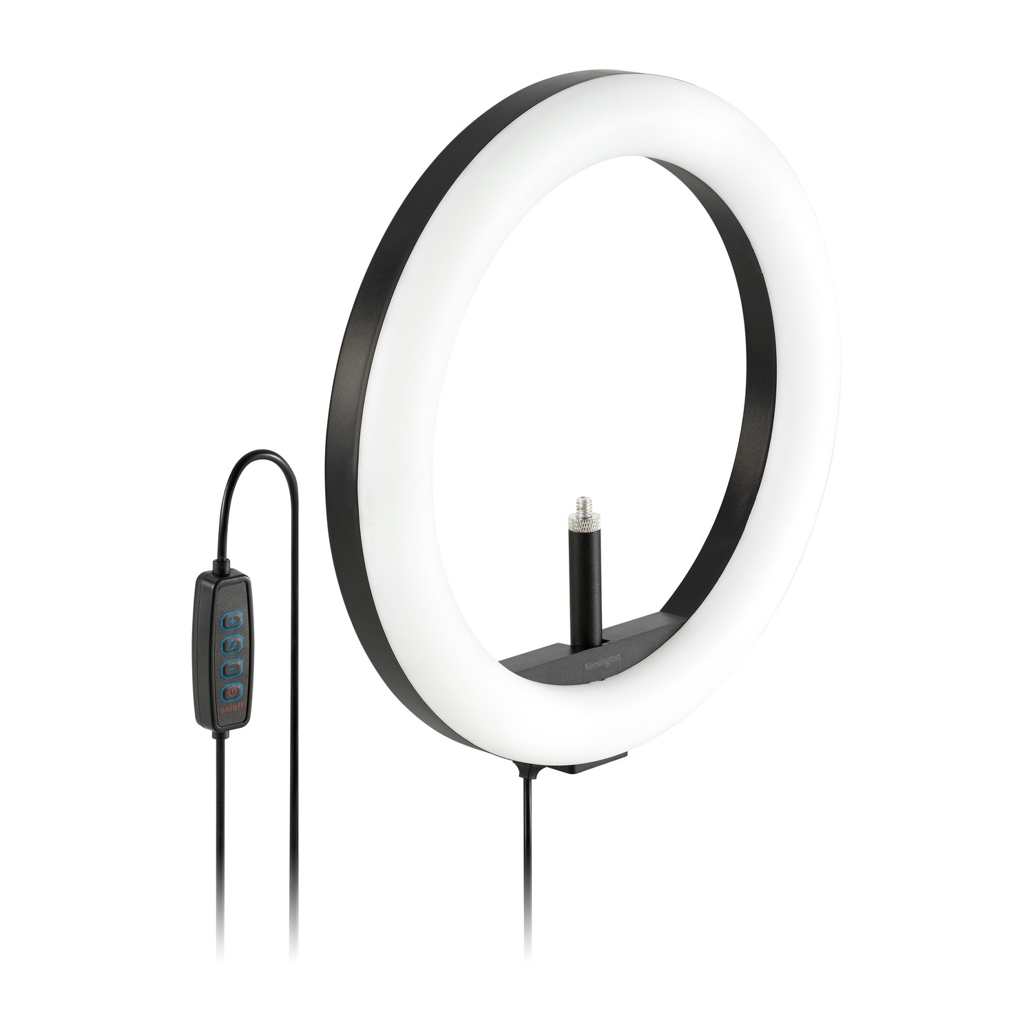 Anneau lumineux bicolore L1000 de Kensington avec support pour caméra Web - Noir