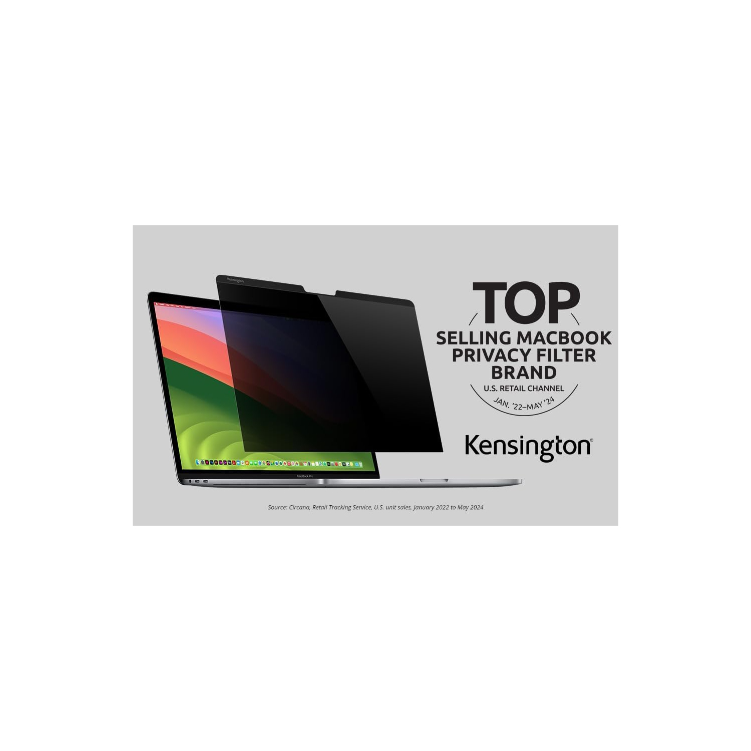 Kensington – Écran de confidentialité magnétique MagPro™ Elite pour MacBook Pro de 14 po