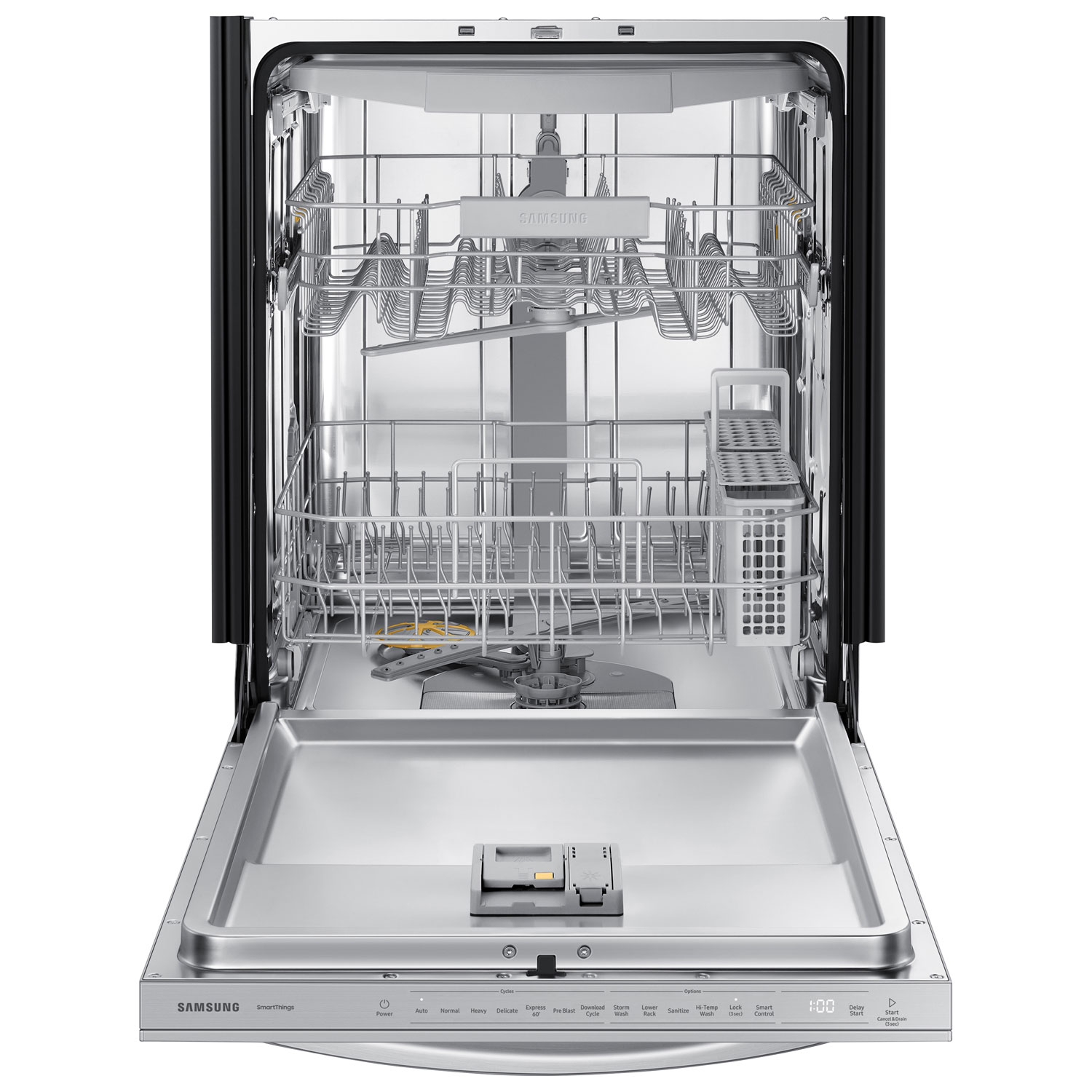 Samsung 24" 46dB Built-In Dishwasher with Third Rack - Stainless Steel