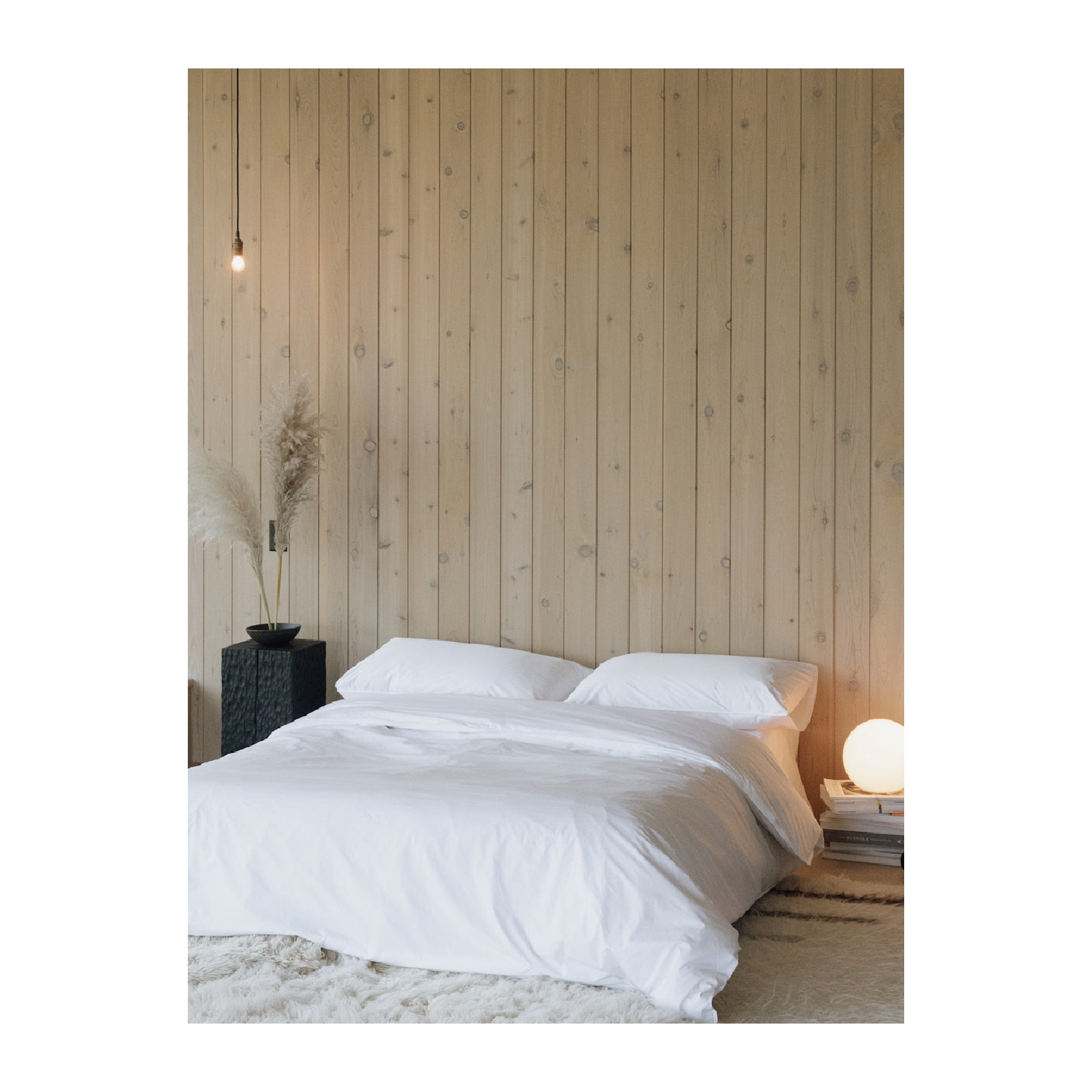 Ensemble de draps en percale - coton bio certifié Fairtrade et GOTS