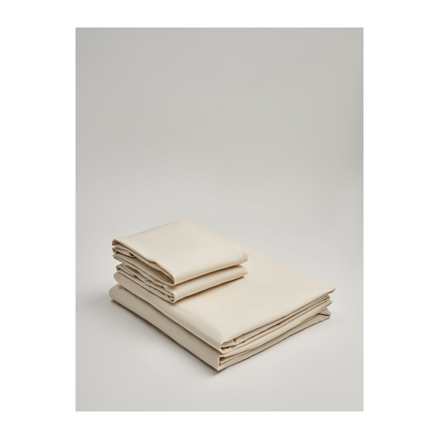 Ensemble de draps en satinette - coton biologique certifié Fairtrade et GOTS