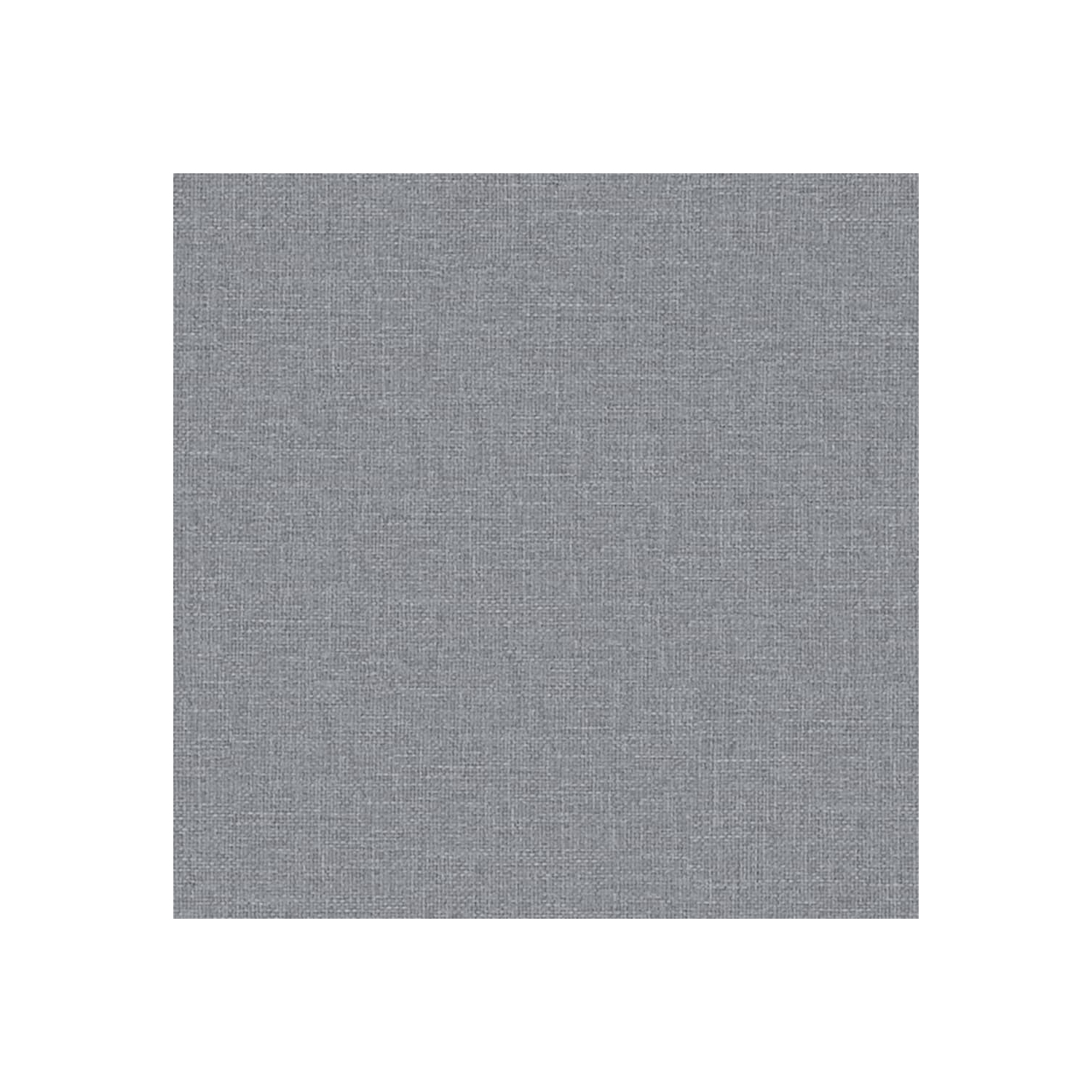 vidaXL Sofa Bed with Armrests Light Grey Fabric