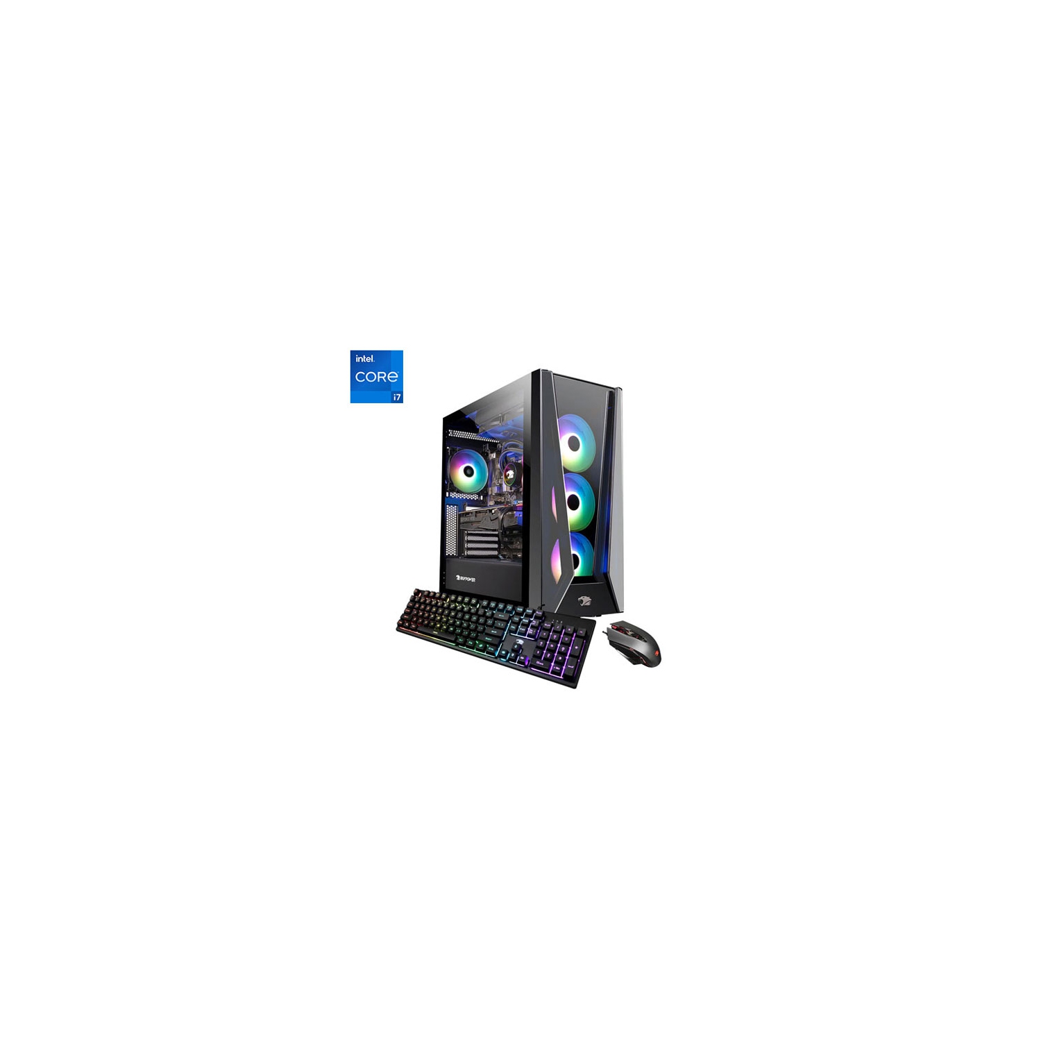 iBUYPOWER Gaming PC (Intel Core i7-12700KF/1TB SSD/16GB RAM/RTX 3080/Windows 11) - English