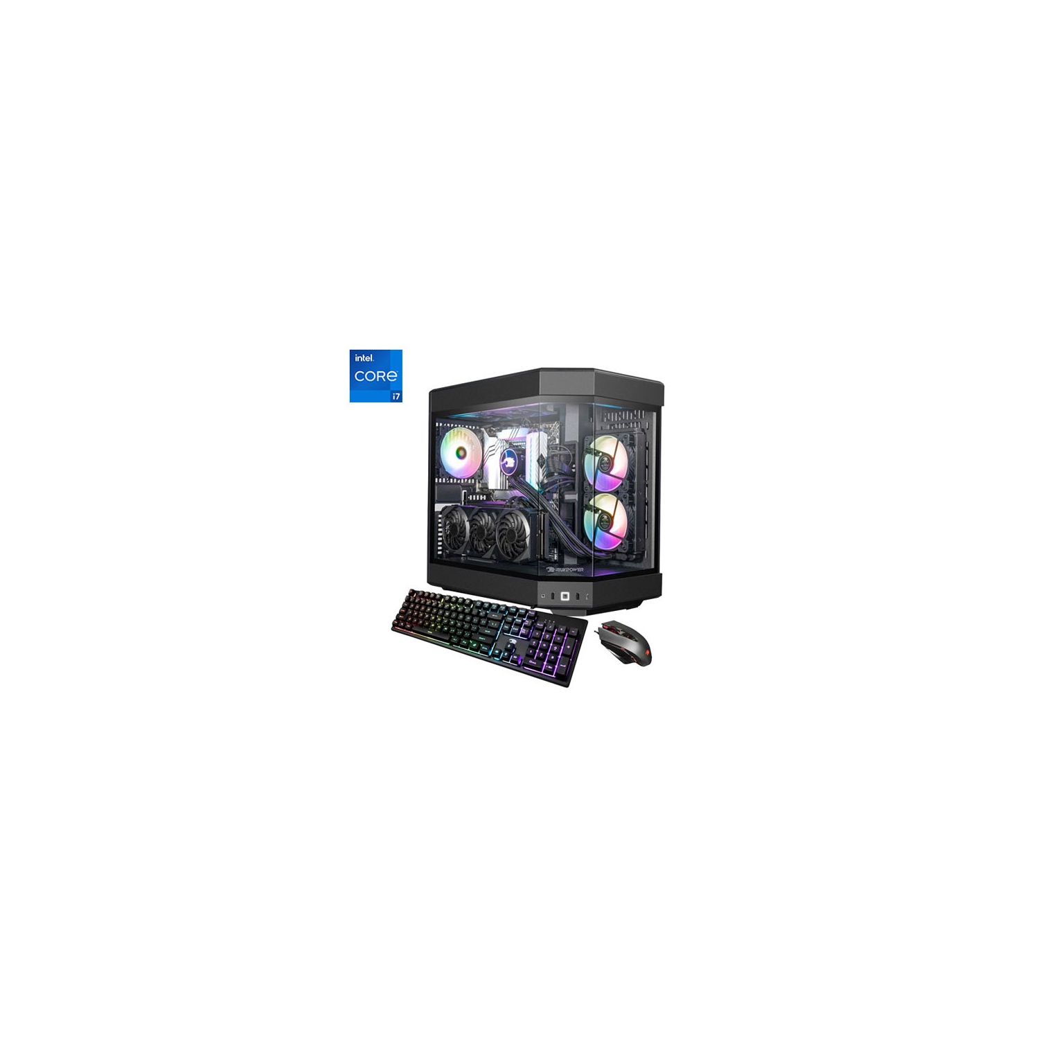 iBUYPOWER Gaming PC (Intel Core i7-12700KF/1TB SSD/16GB RAM/RTX 3070 Ti/Windows 11) - English