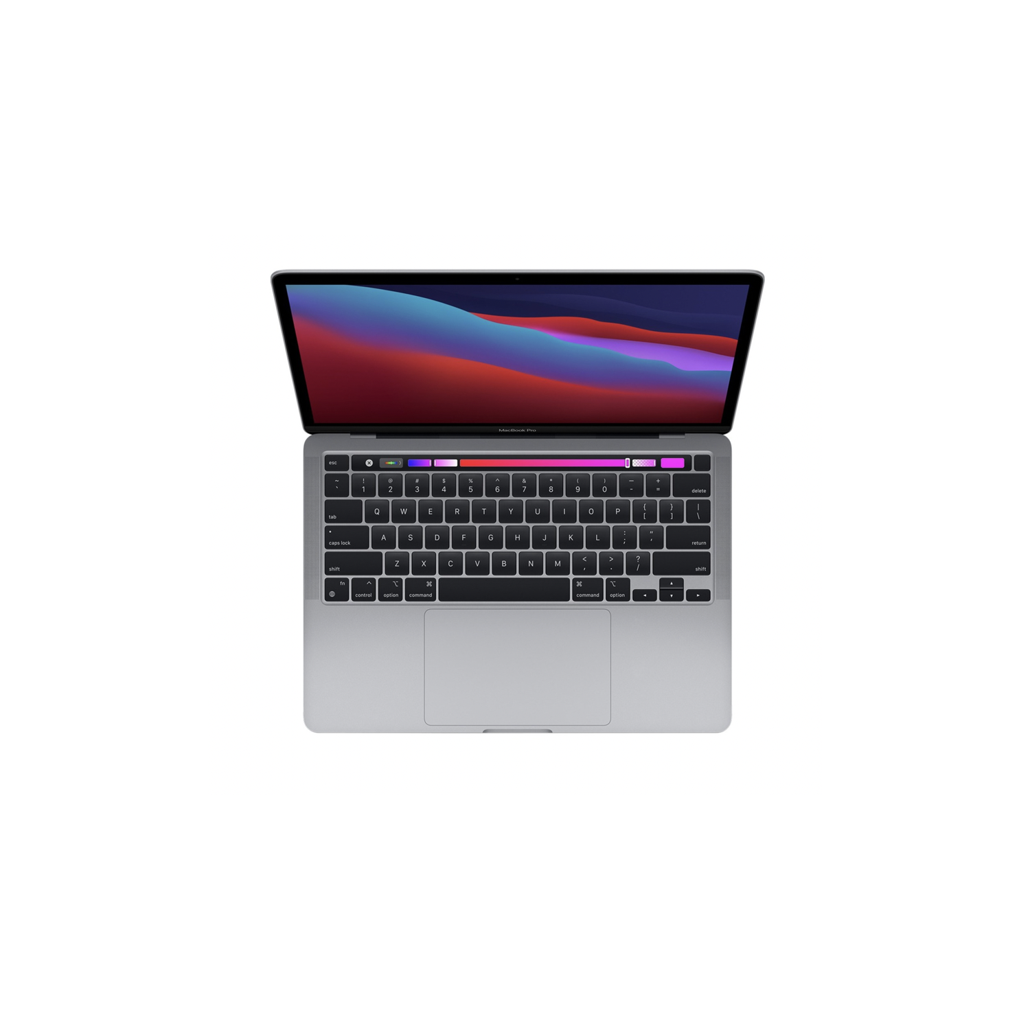 Macbook Pro 13.3" MYD82LL/A - Space Grey (Apple M1 Chip / 8GB RAM / 256GB SSD) Apple Care+ Exp. OCT 2024 - Open Box