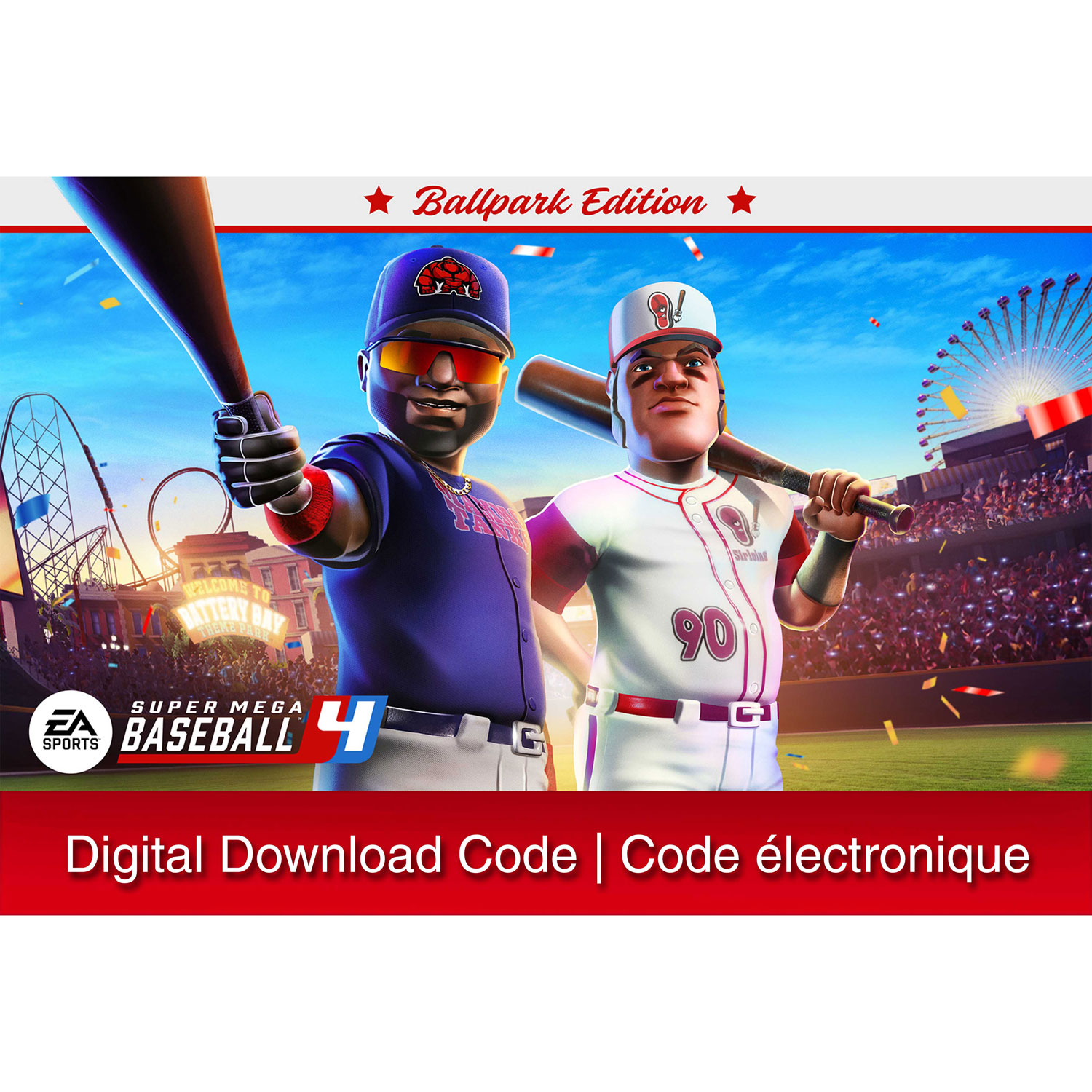 Super Mega Baseball 4 Ballpark Edition (Switch) - Digital Download