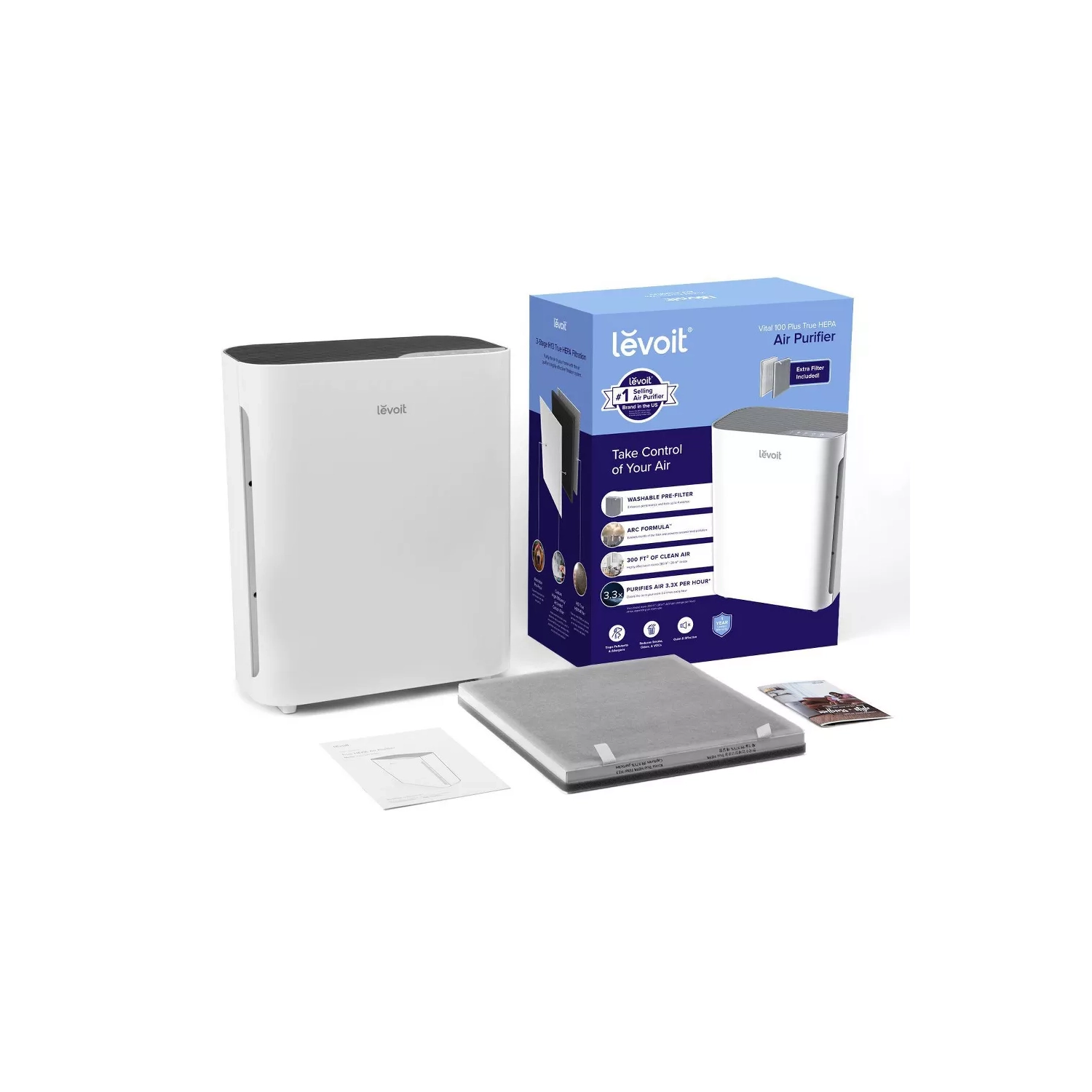 Filtre Pour Purificateur Levoit Vital 100 - Accessoires Aspirateur - Rue Du Commerce