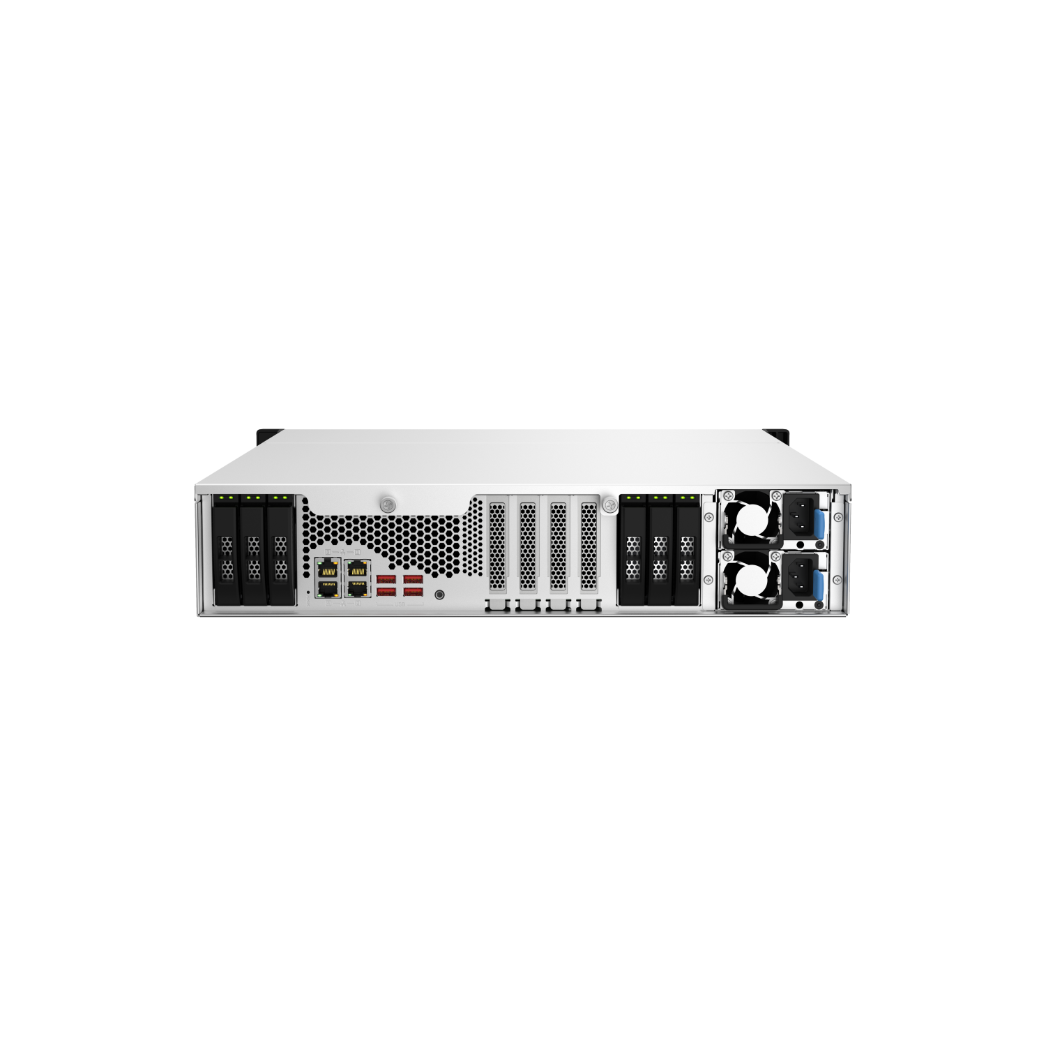 QNAP TS-h1887XU-RP-E2336-32G-US 18 Bay 2U Rackmount Hybrid NAS with Intel® Xeon® Processor, Dual 10GbE, ZFS Storage for Virtualization and