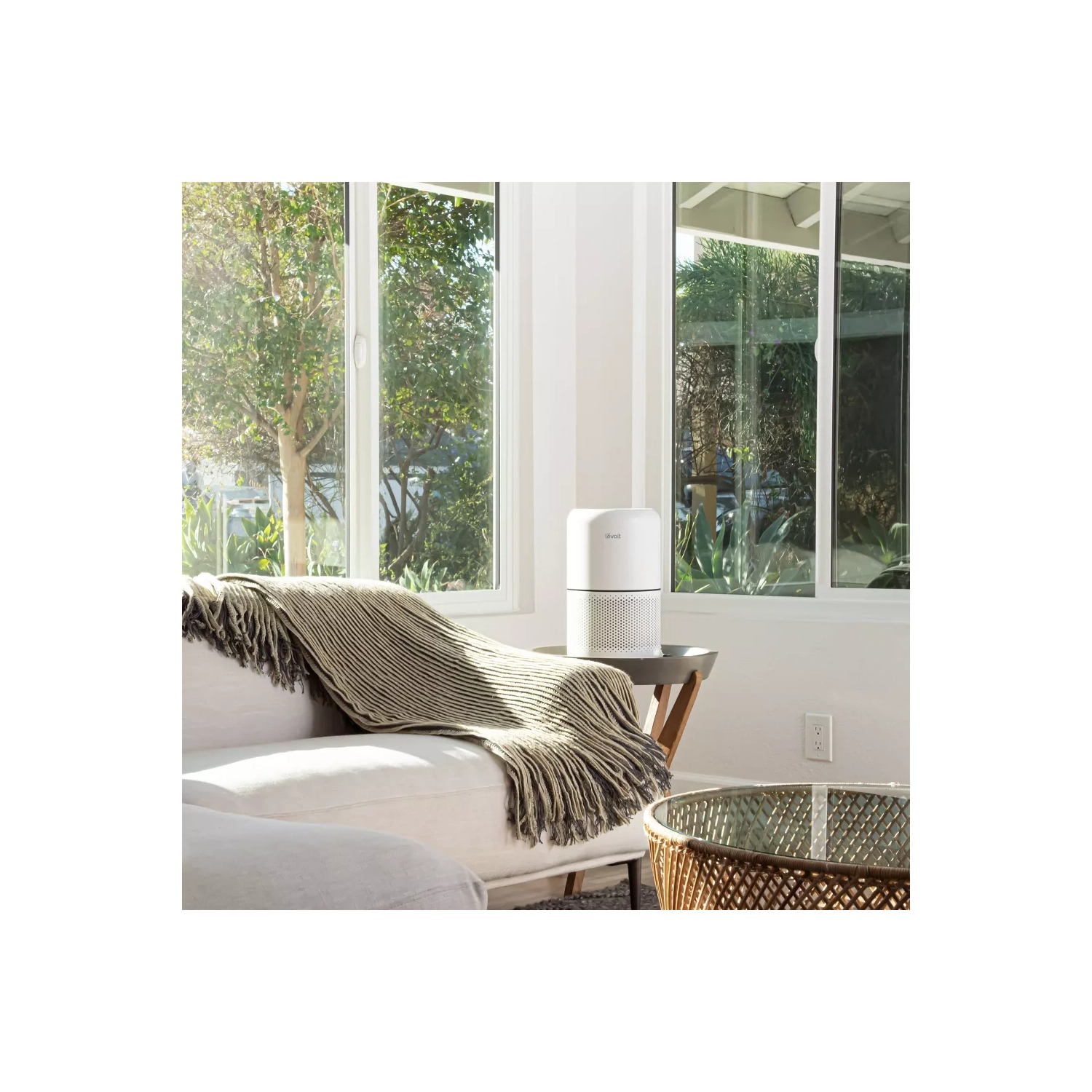 Levoit Plasma Pro 300s Smart True Hepa Smart Air Purifier White