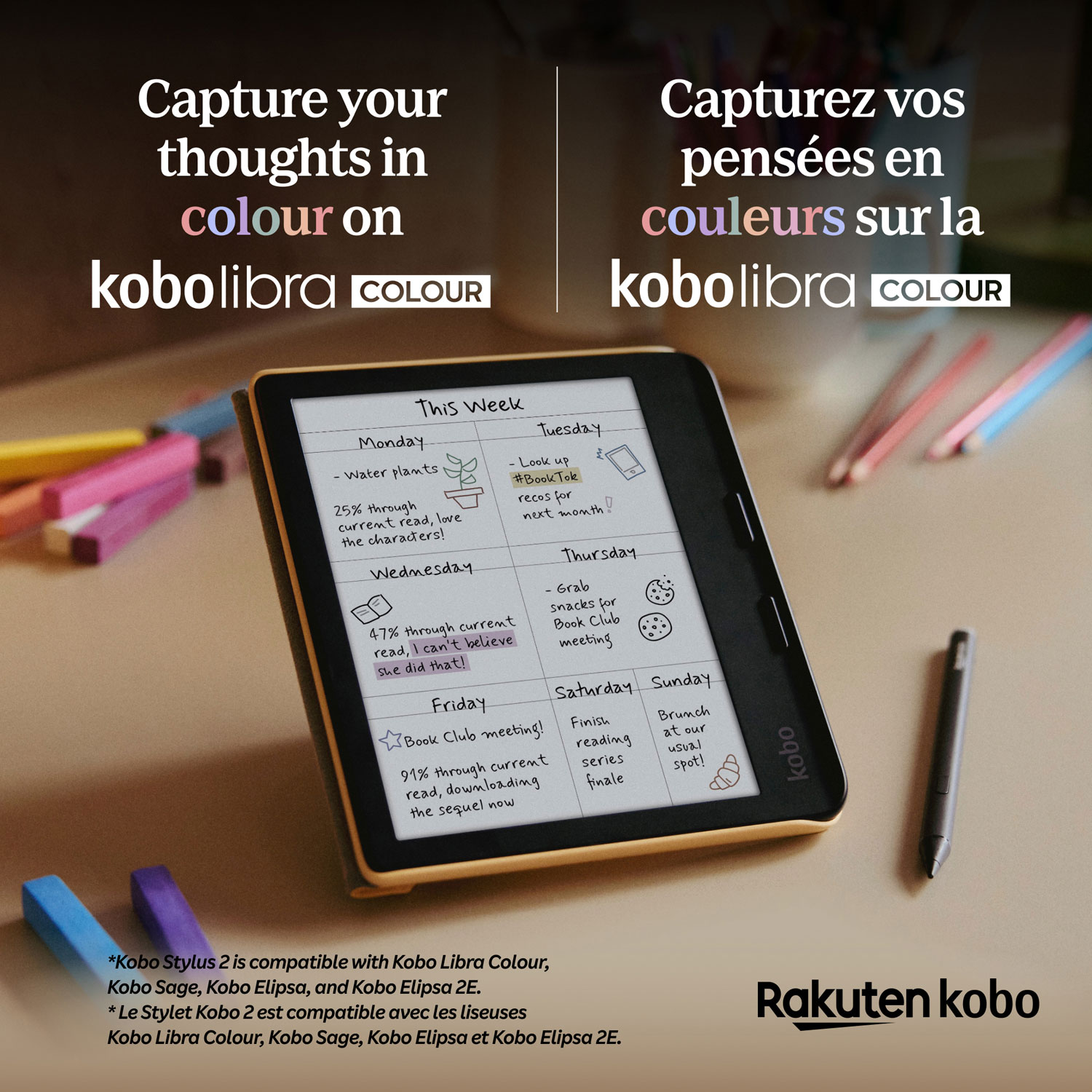 Kobo Stylus 2 for Kobo Sage & Kobo Libra Colour | Best Buy