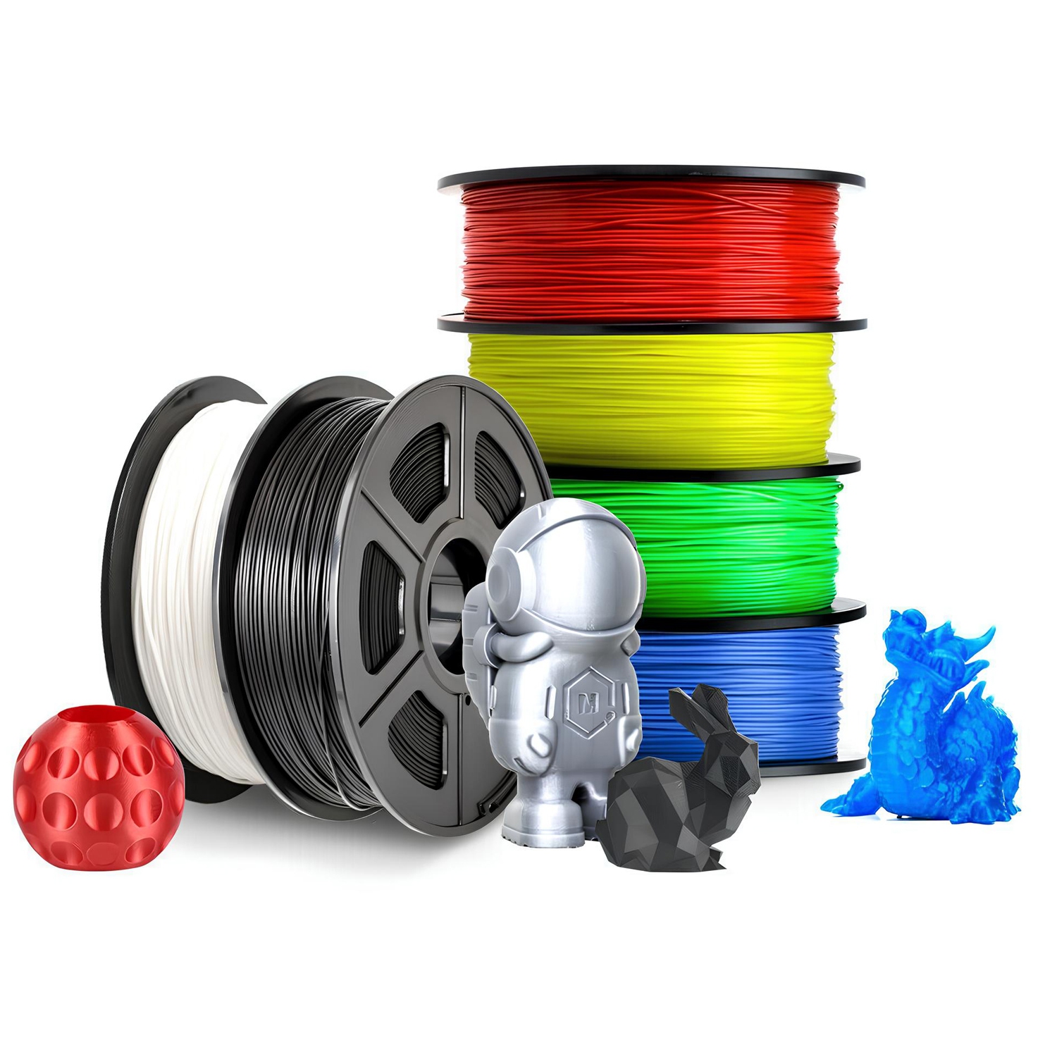 Creality Ender 1.75mm PLA 3D Printing Filament - 1kg - Grey