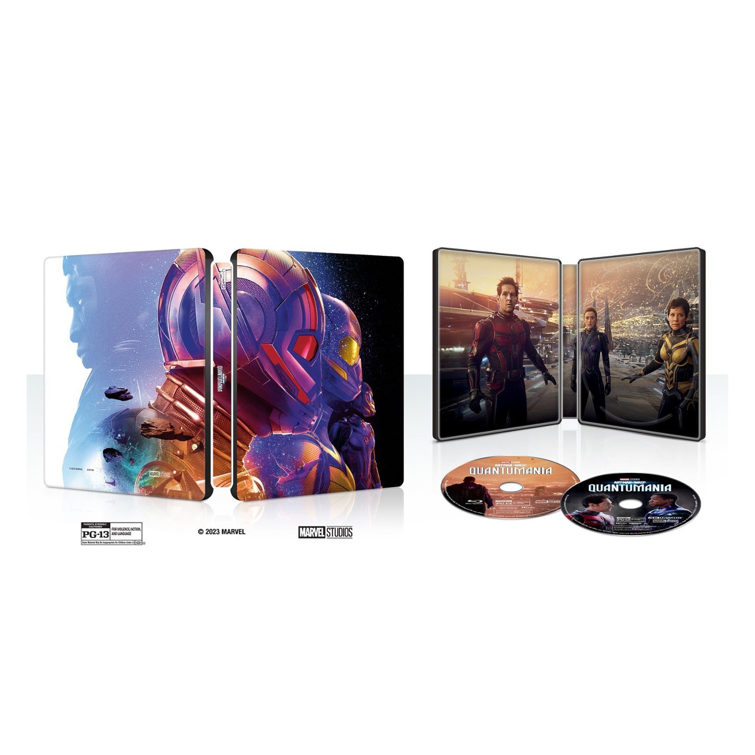 Ant-Man and the Wasp: Quantumania [SteelBook] [Includes Digital Copy] [4K Ultra HD Blu-ray/Blu-ray]